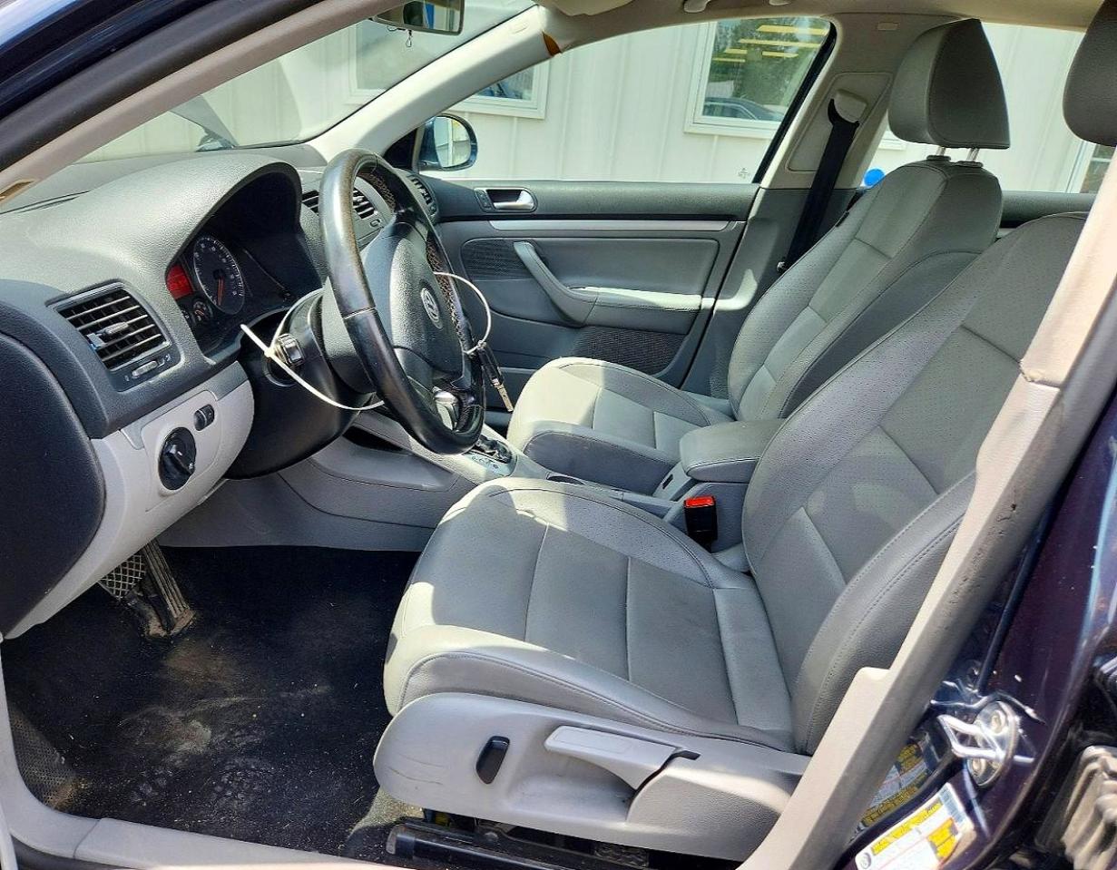 2009 Volkswagen Jetta Se Blue vin: 3VWRZ71K09M092983