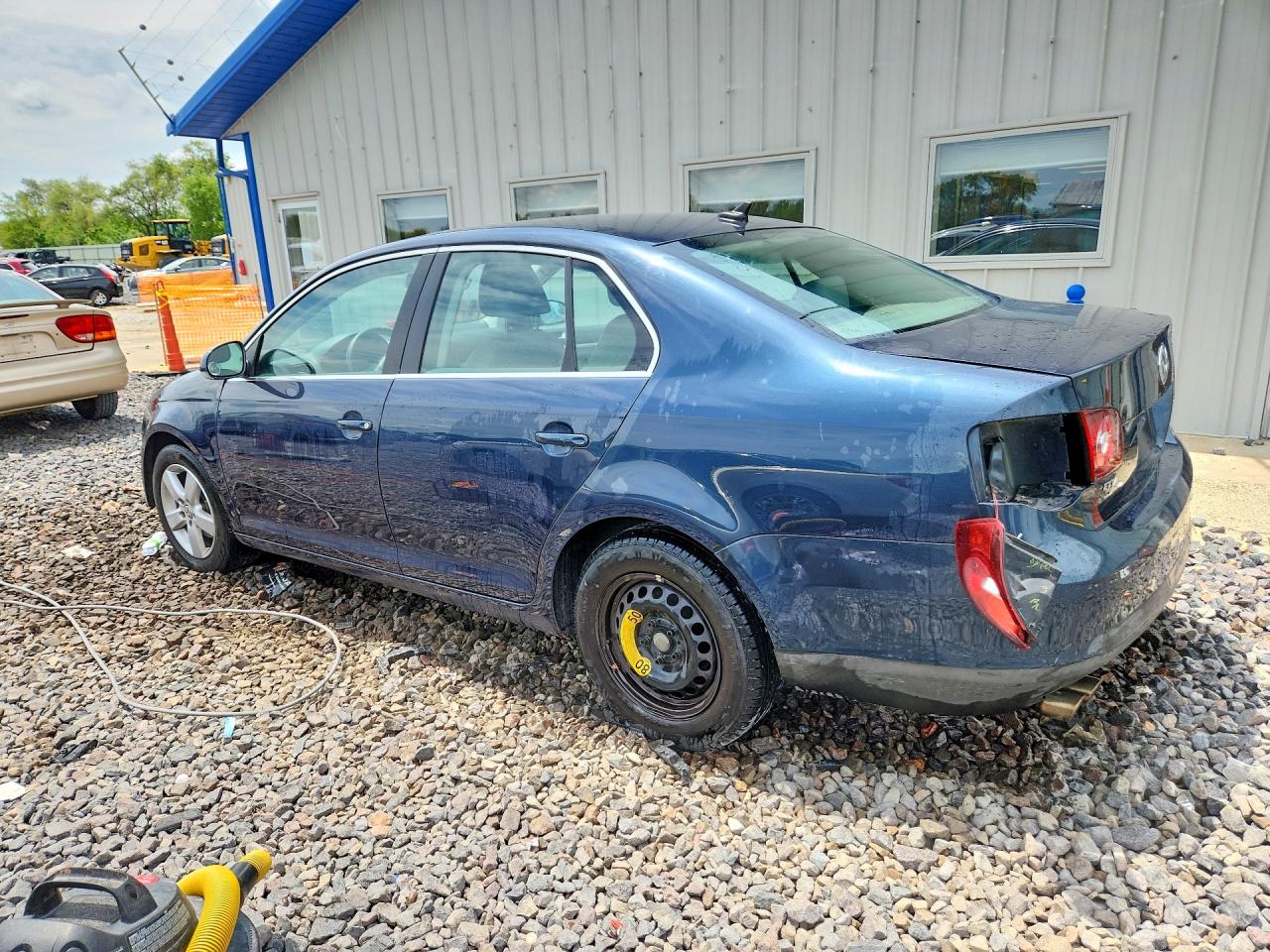 2009 Volkswagen Jetta Se Blue vin: 3VWRZ71K09M092983