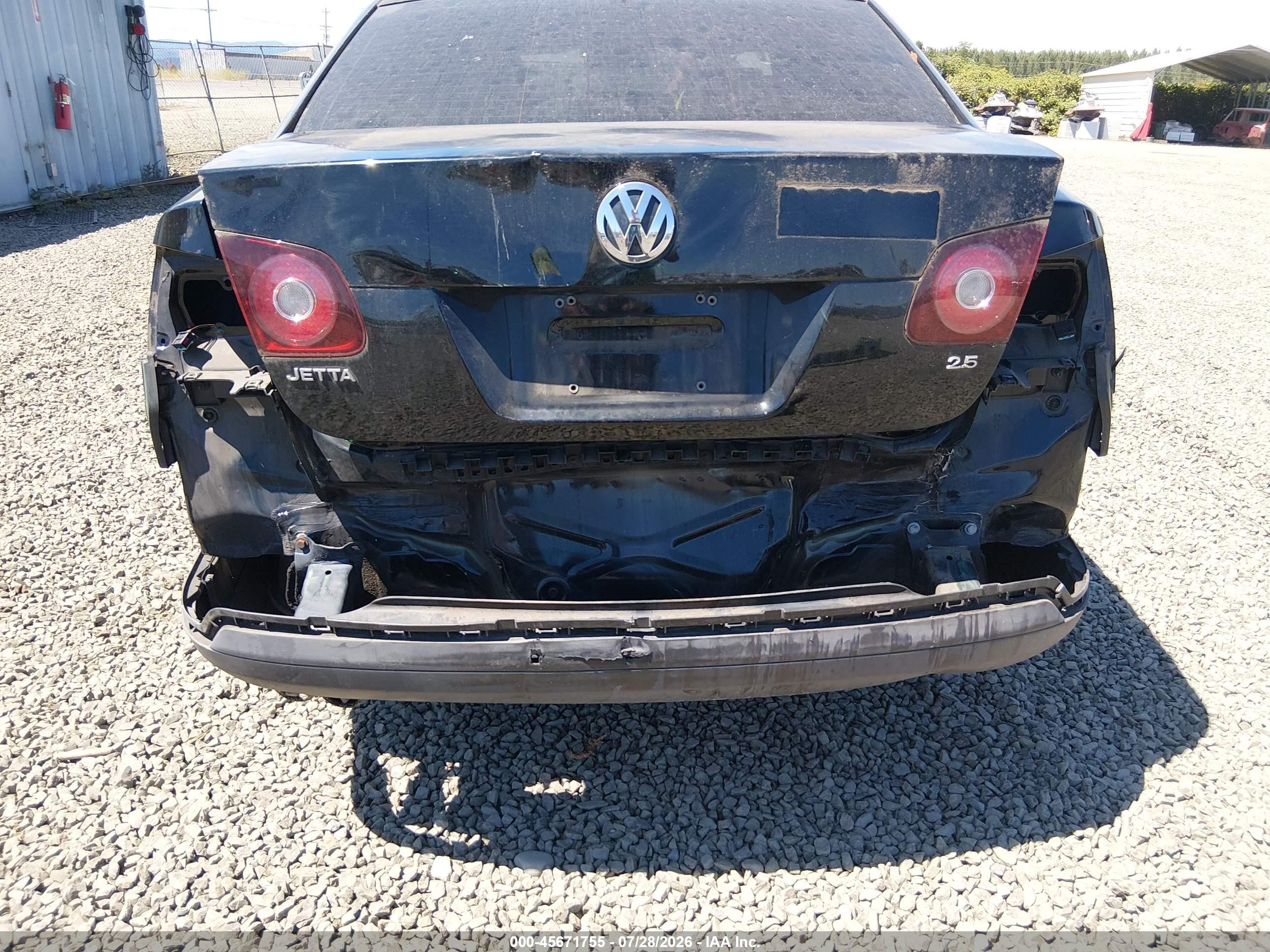 2009 Volkswagen Jetta Se Black vin: 3VWRZ71K09M142491