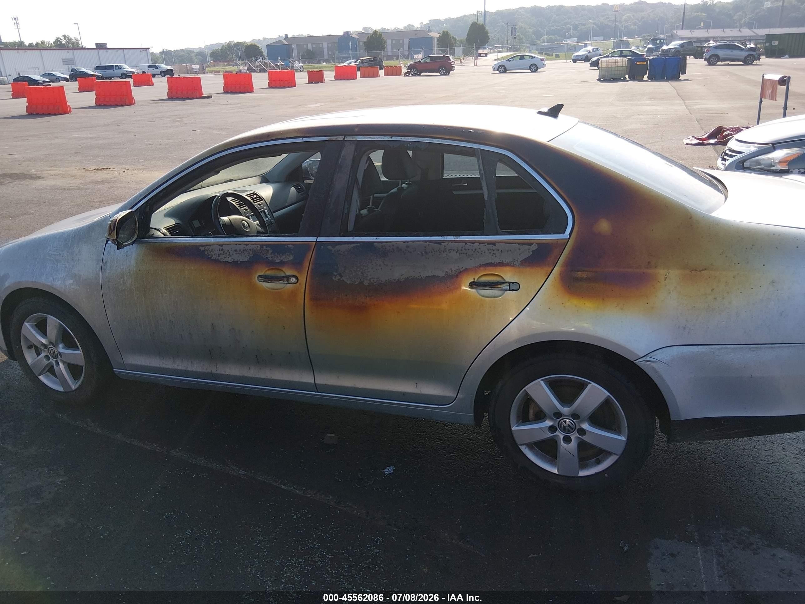 2009 Volkswagen Jetta Se Gray vin: 3VWRZ71K19M134884