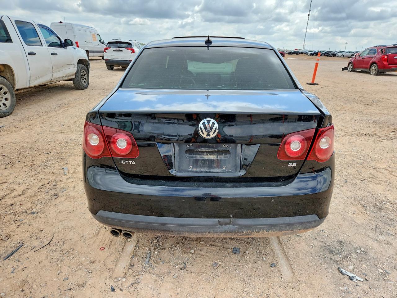 2008 Volkswagen Jetta Se Black vin: 3VWRZ71K38M093947