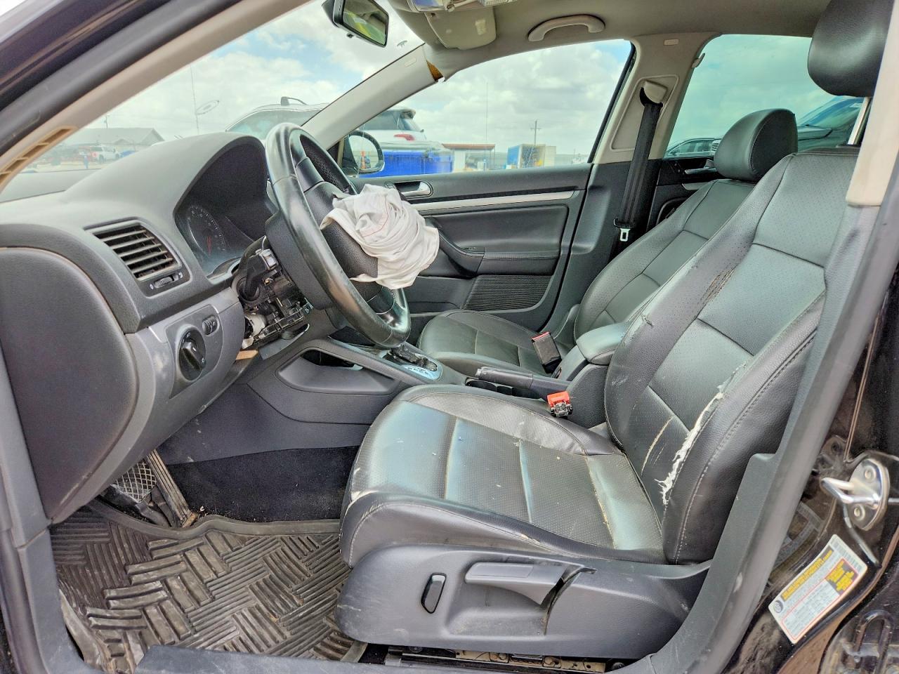 2008 Volkswagen Jetta Se Black vin: 3VWRZ71K38M093947
