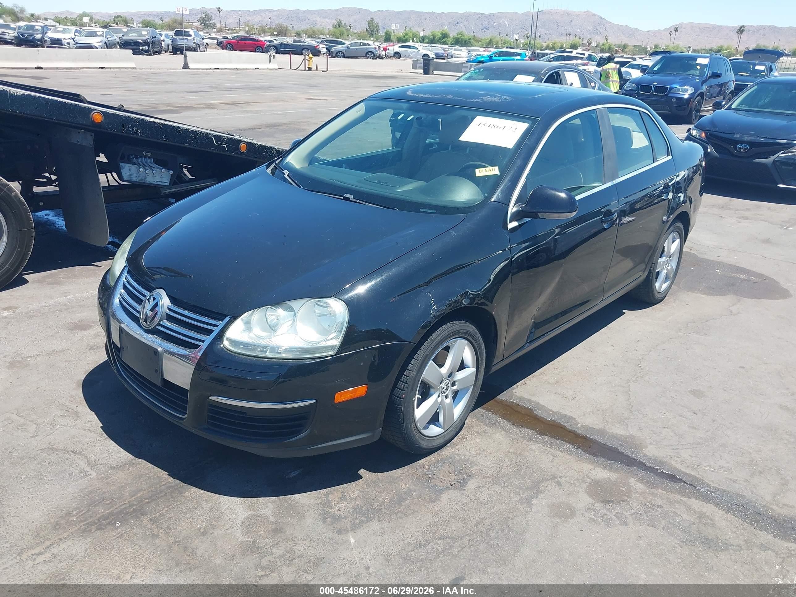 2009 Volkswagen Jetta Se/sel Черный vin: 3VWRZ71K39M017601