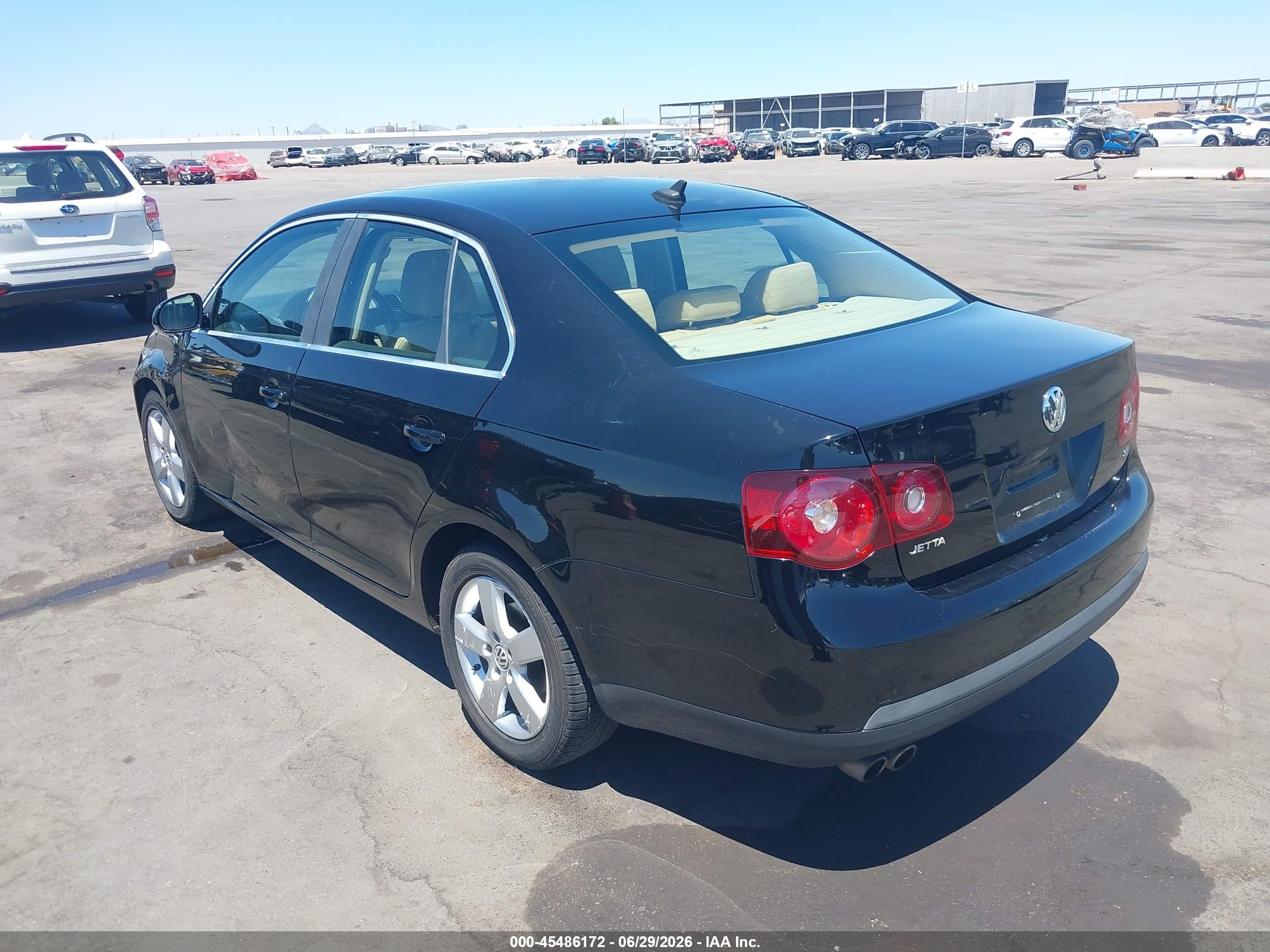 2009 Volkswagen Jetta Se/sel Черный vin: 3VWRZ71K39M017601