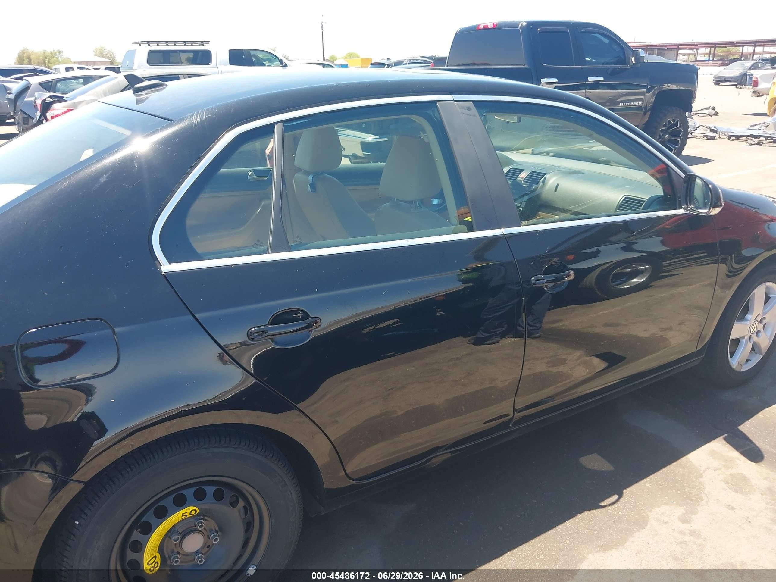 2009 Volkswagen Jetta Se/sel Черный vin: 3VWRZ71K39M017601