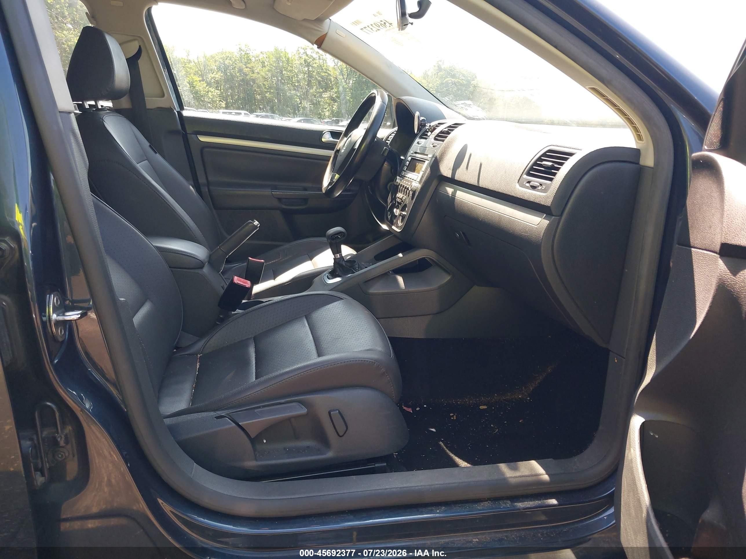 2009 Volkswagen Jetta Se/sel Blue vin: 3VWRZ71K39M053482