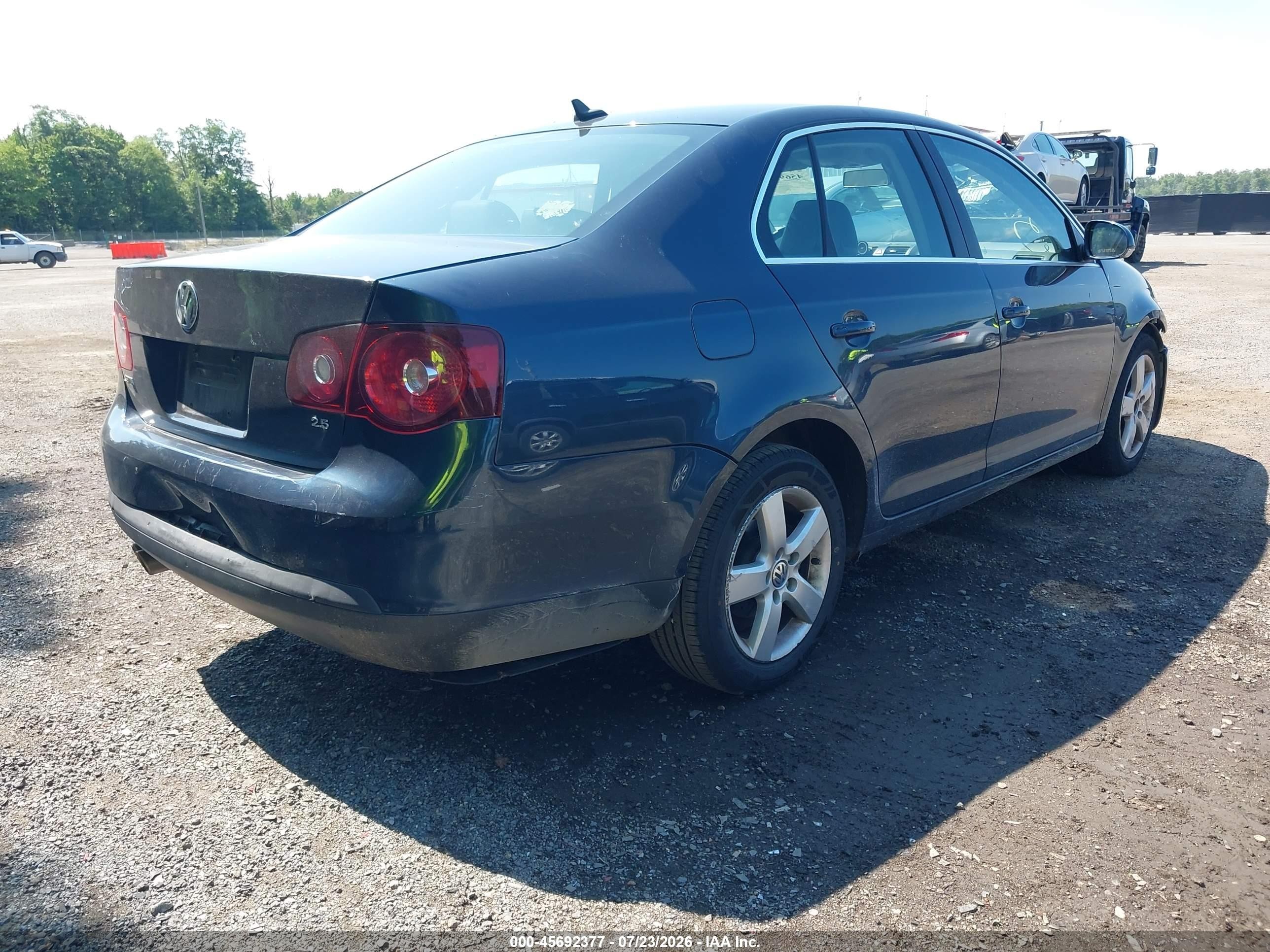 2009 Volkswagen Jetta Se/sel Blue vin: 3VWRZ71K39M053482