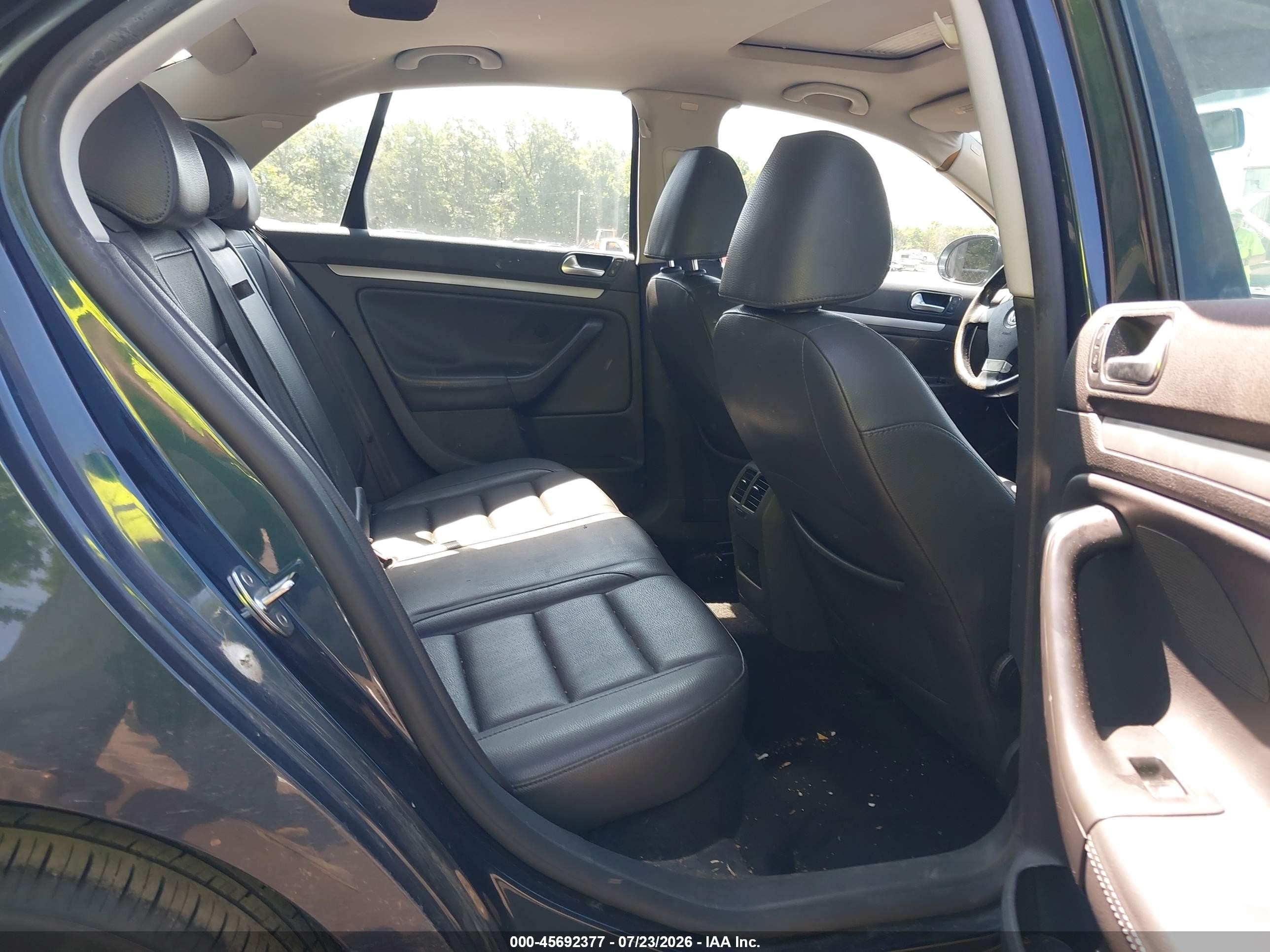2009 Volkswagen Jetta Se/sel Blue vin: 3VWRZ71K39M053482