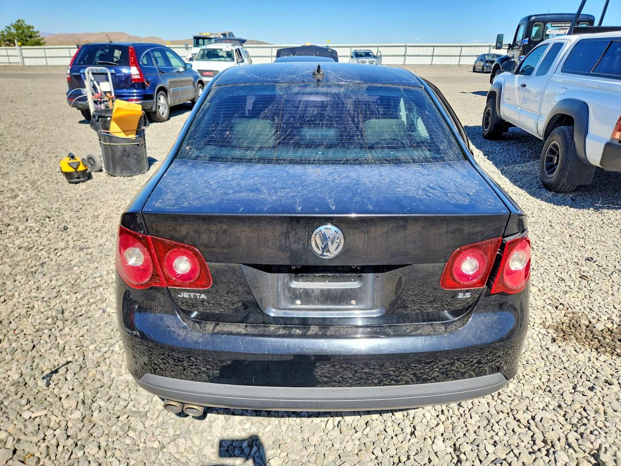 2008 Volkswagen Jetta Se Black vin: 3VWRZ71K48M130388