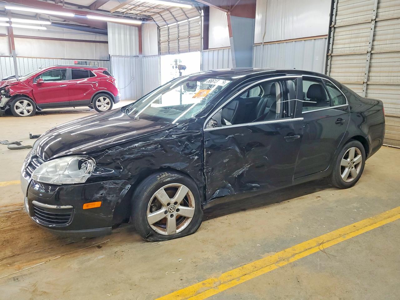 2009 Volkswagen Jetta Se Black vin: 3VWRZ71K49M120865