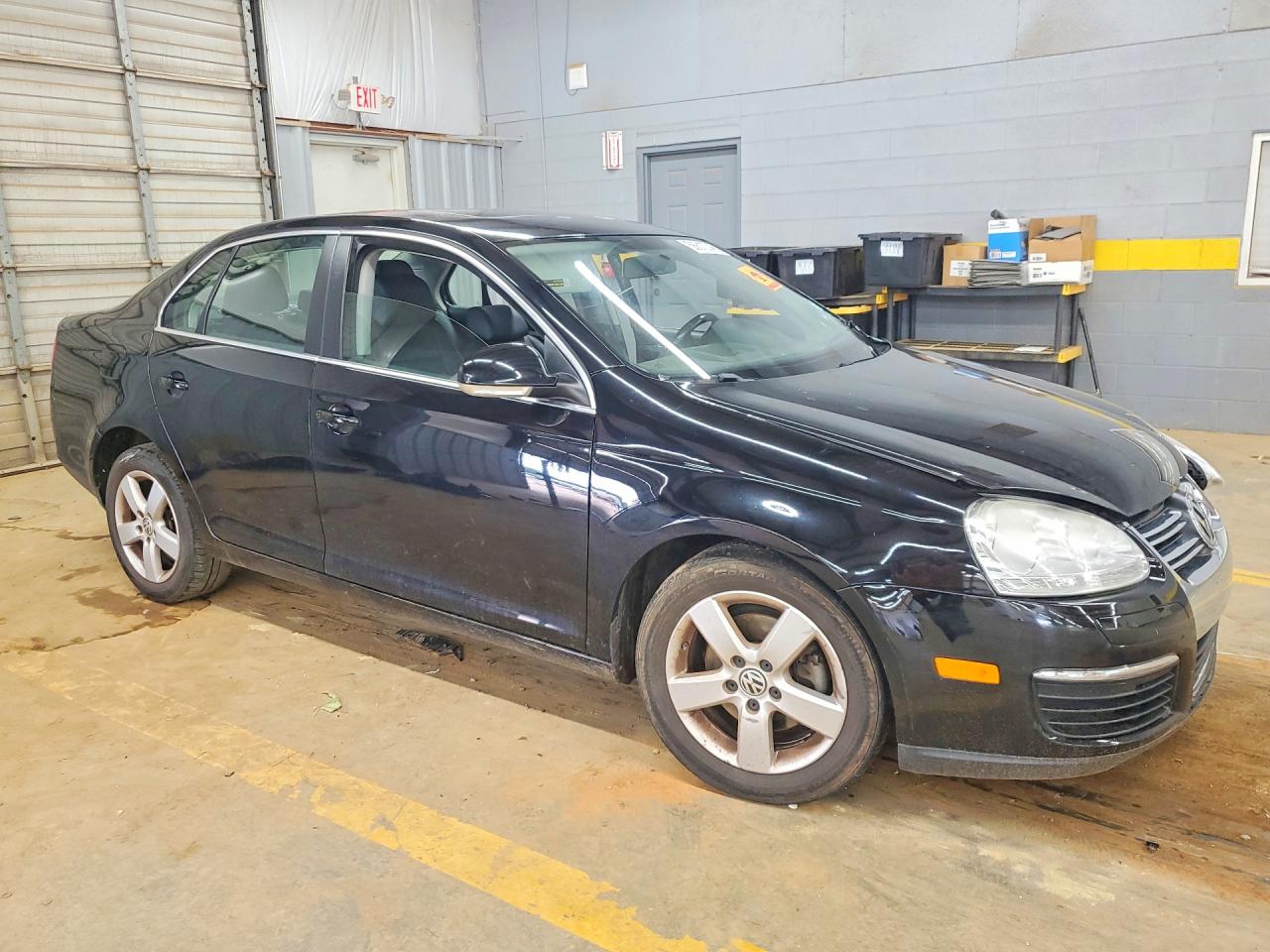 2009 Volkswagen Jetta Se Black vin: 3VWRZ71K49M120865