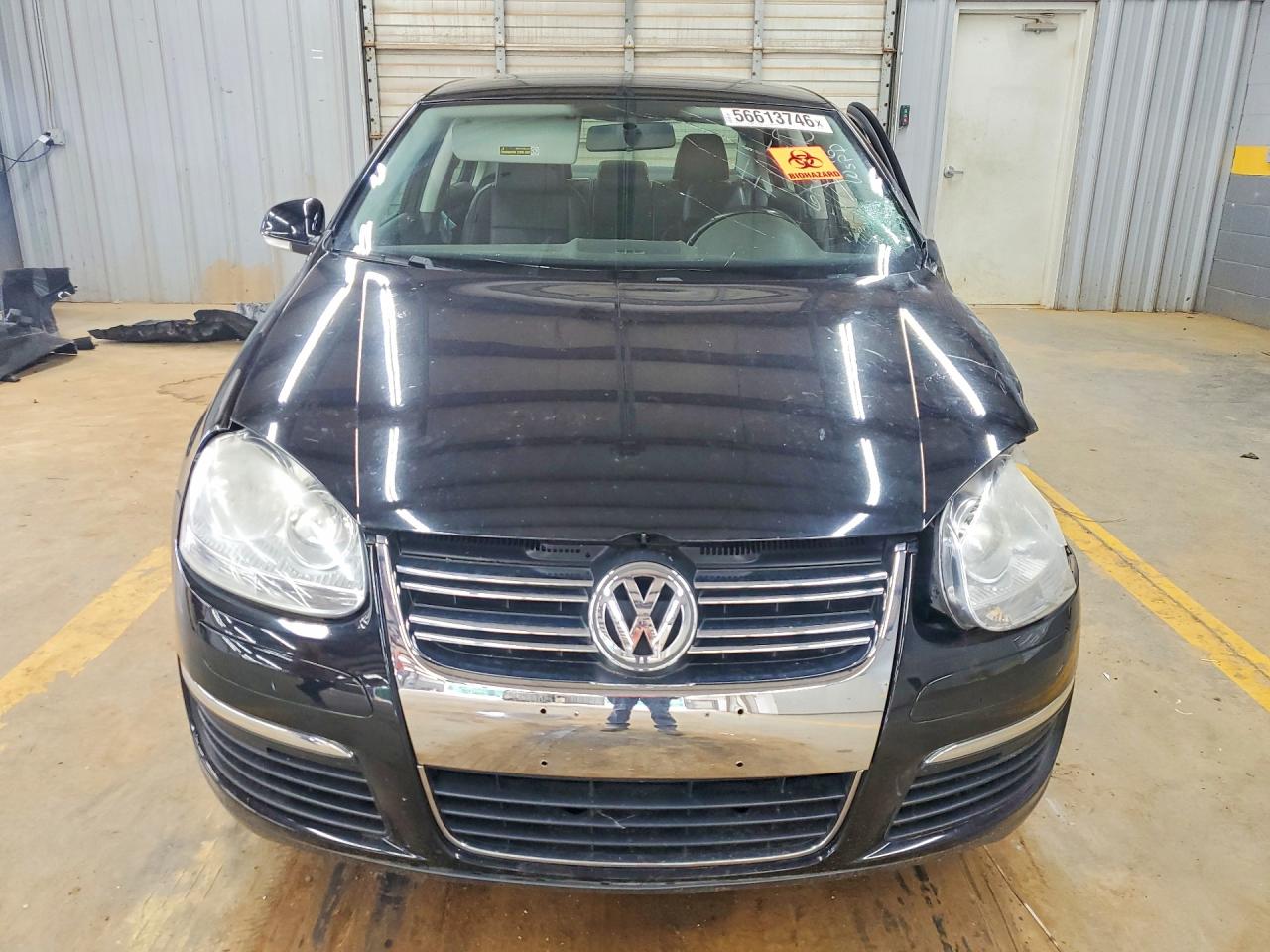 2009 Volkswagen Jetta Se Black vin: 3VWRZ71K49M120865