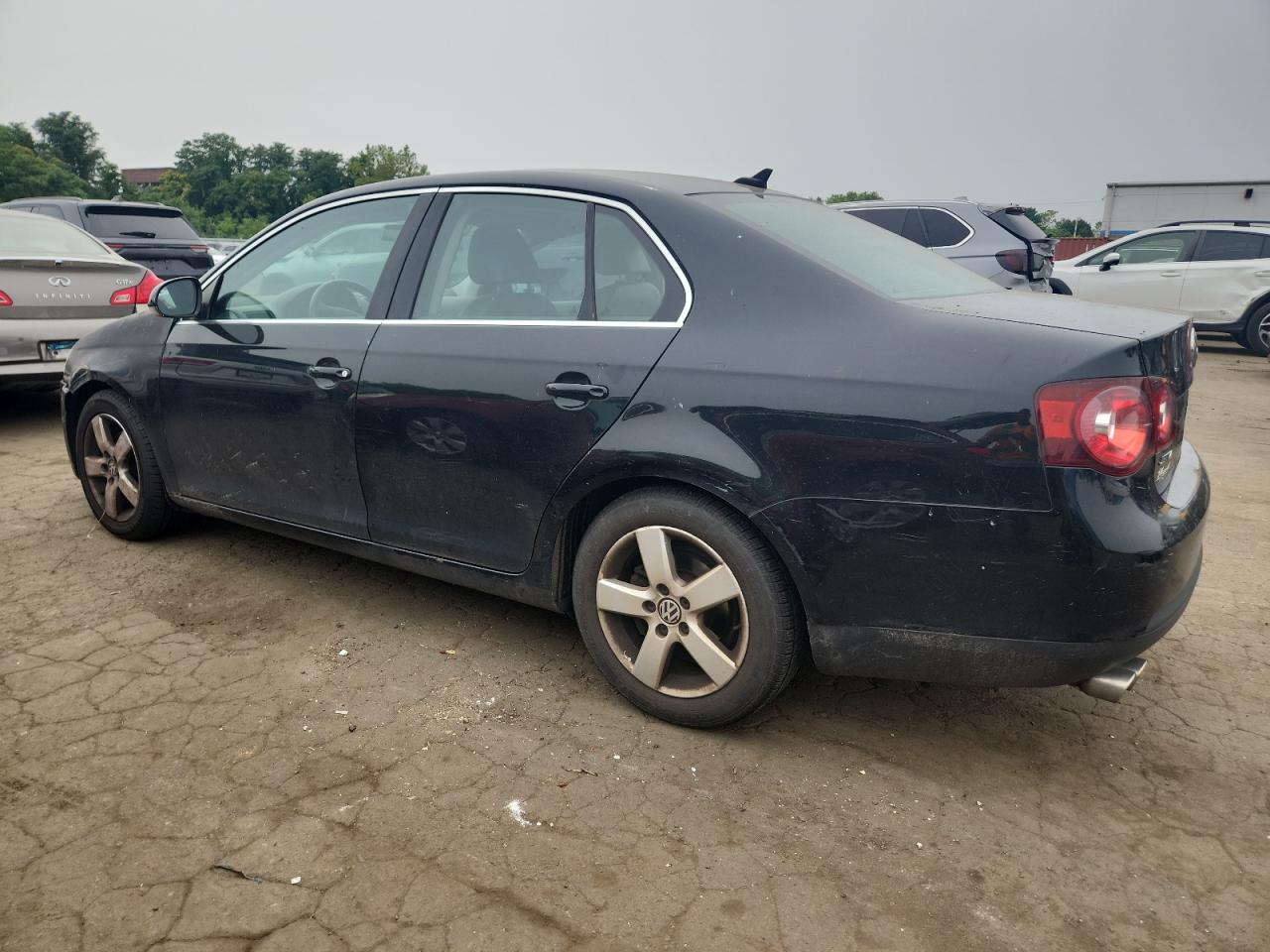 2009 Volkswagen Jetta Se Черный vin: 3VWRZ71K49M176238