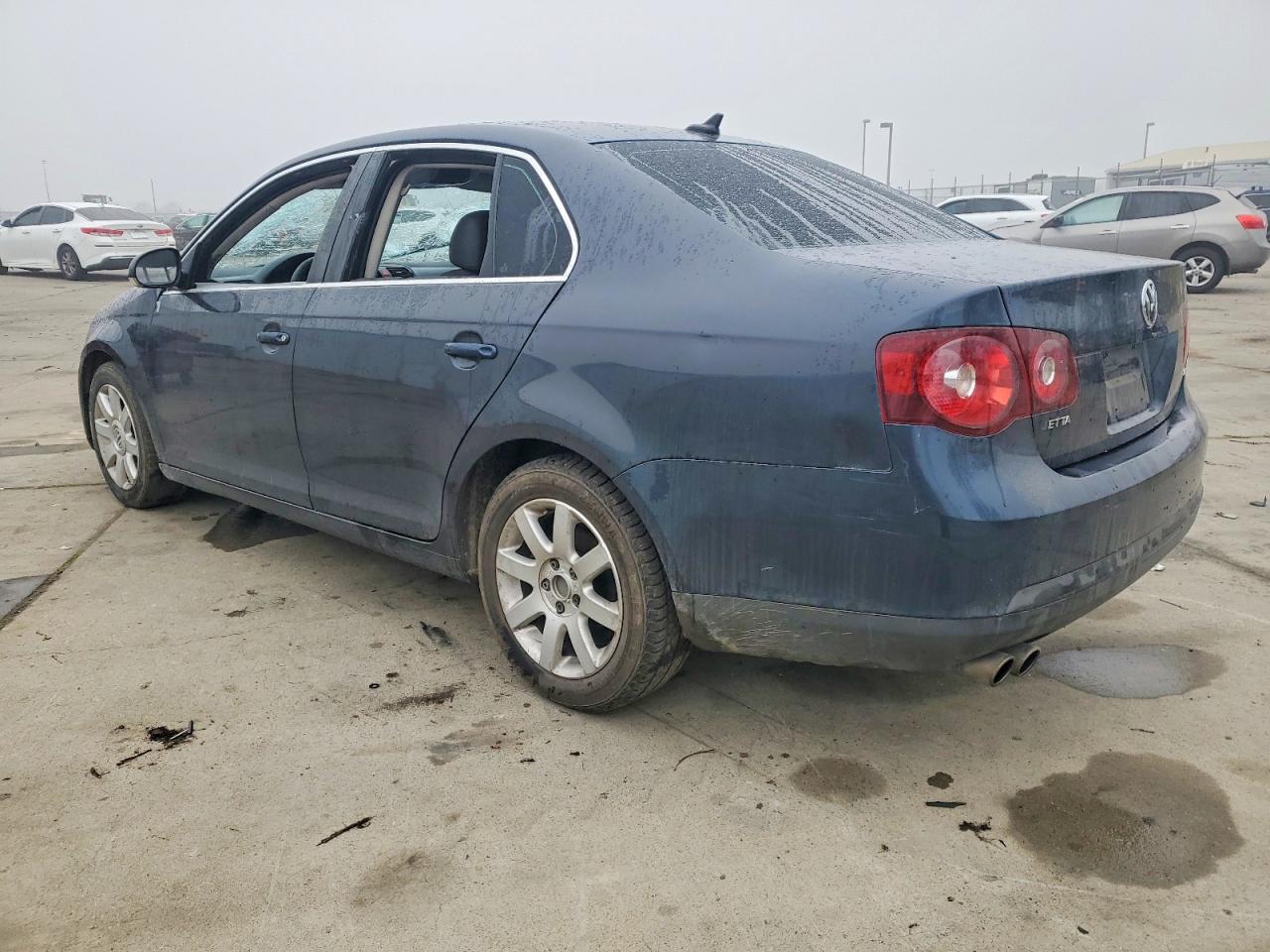 2008 Volkswagen Jetta Se Blue vin: 3VWRZ71K58M005237
