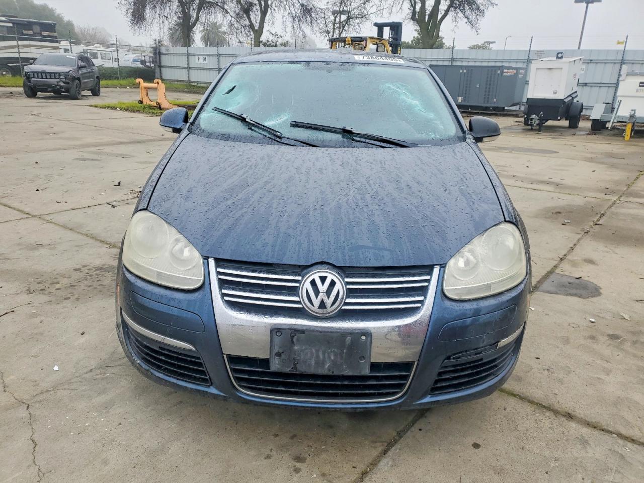2008 Volkswagen Jetta Se Blue vin: 3VWRZ71K58M005237