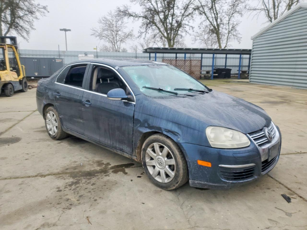 2008 Volkswagen Jetta Se Blue vin: 3VWRZ71K58M005237