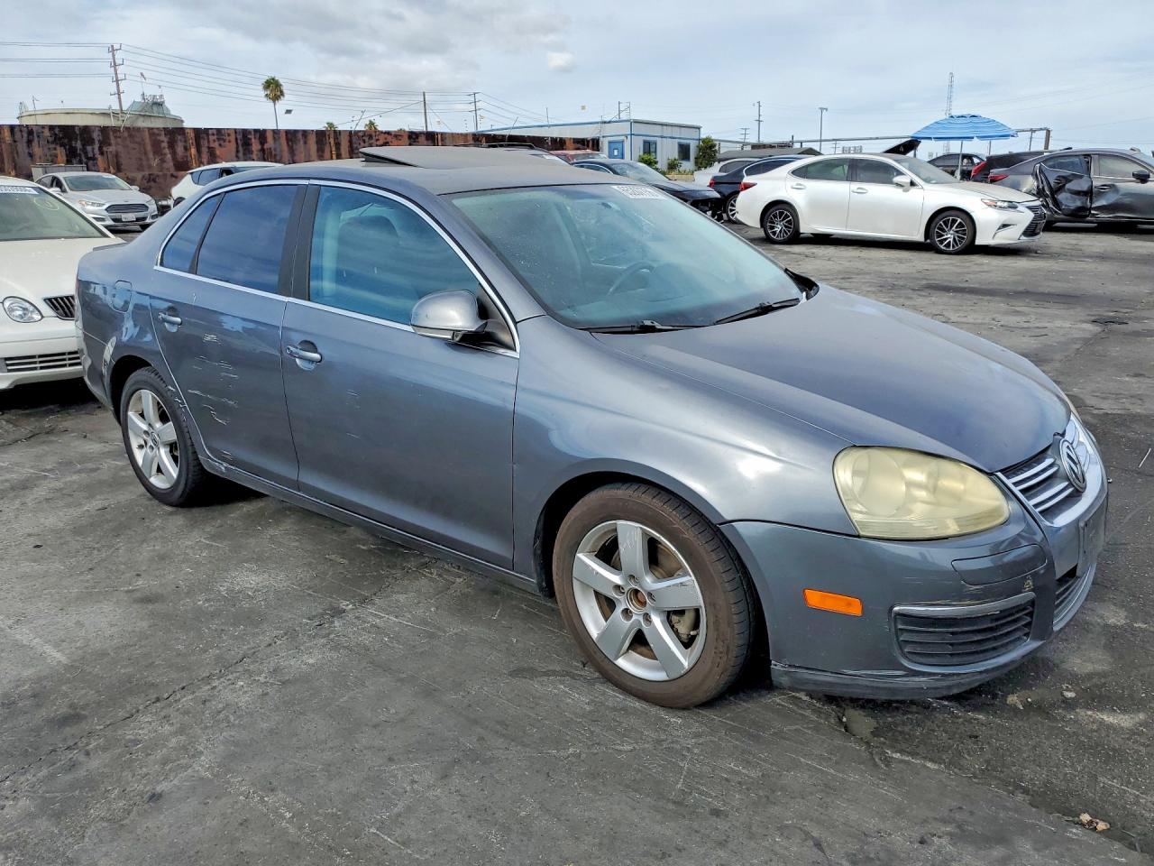 2008 Volkswagen Jetta Se Gray vin: 3VWRZ71K58M109274