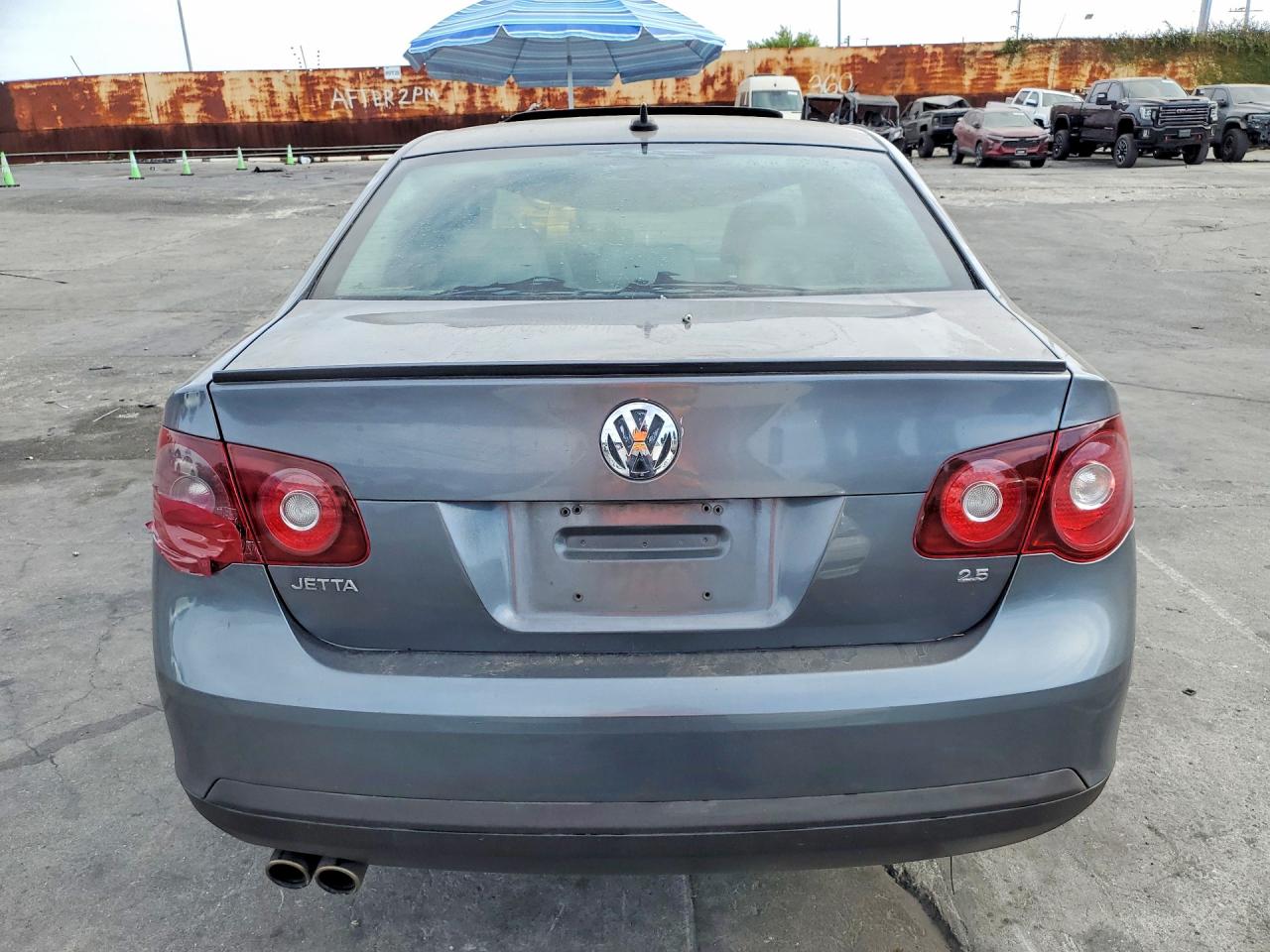 2008 Volkswagen Jetta Se Gray vin: 3VWRZ71K58M109274