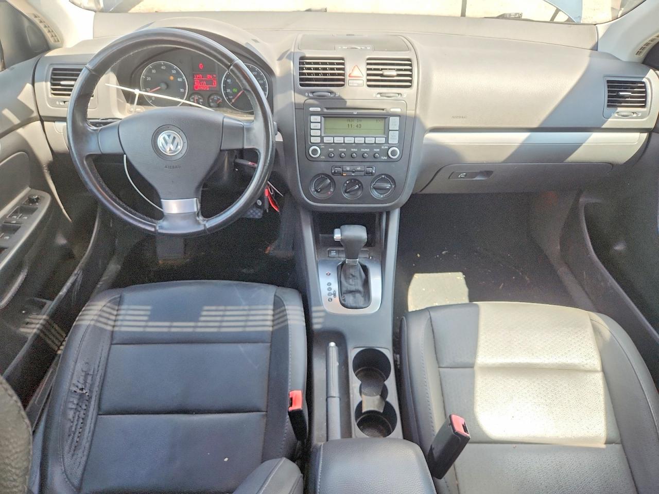 2008 Volkswagen Jetta Se Black vin: 3VWRZ71K58M155896