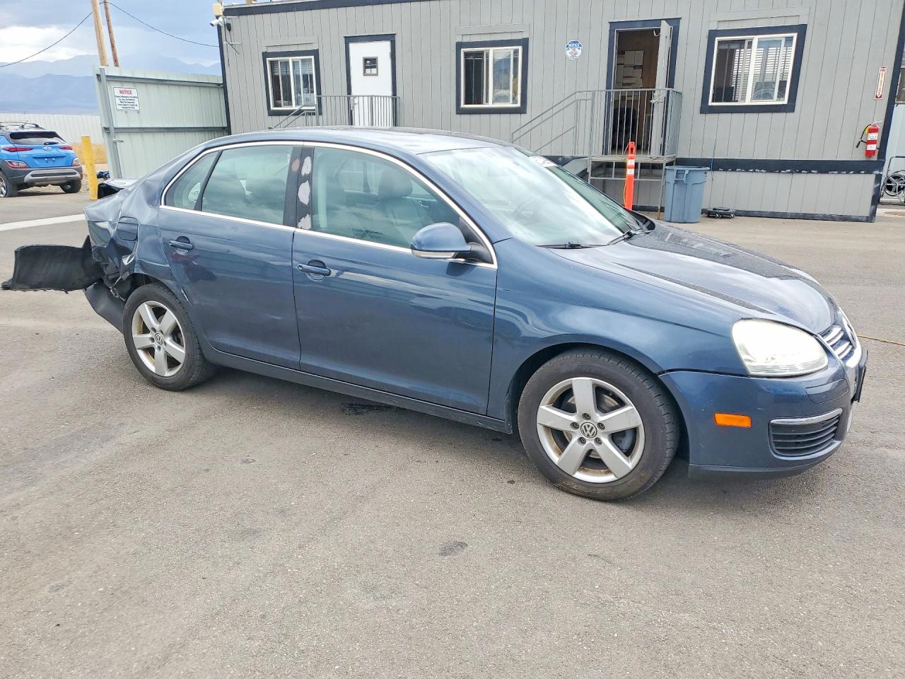 2008 Volkswagen Jetta Se Blue vin: 3VWRZ71K58M165781