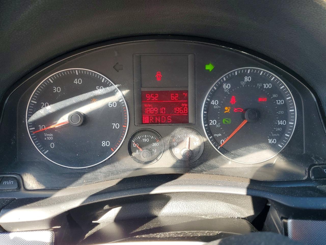 2009 Volkswagen Jetta Se Серый vin: 3VWRZ71K59M090081