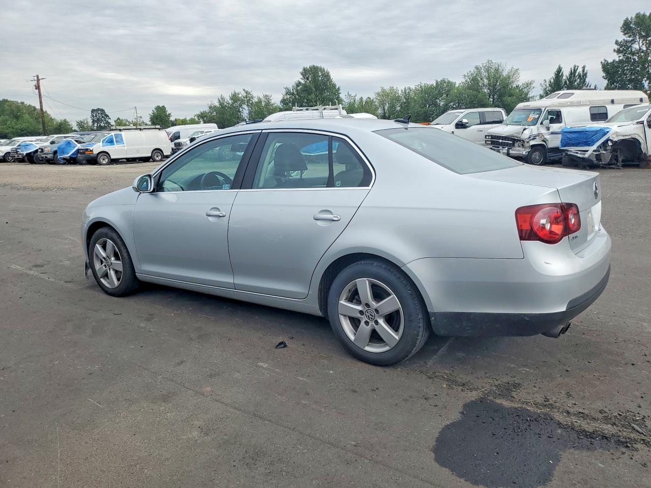 2009 Volkswagen Jetta Se Silver vin: 3VWRZ71K59M137609