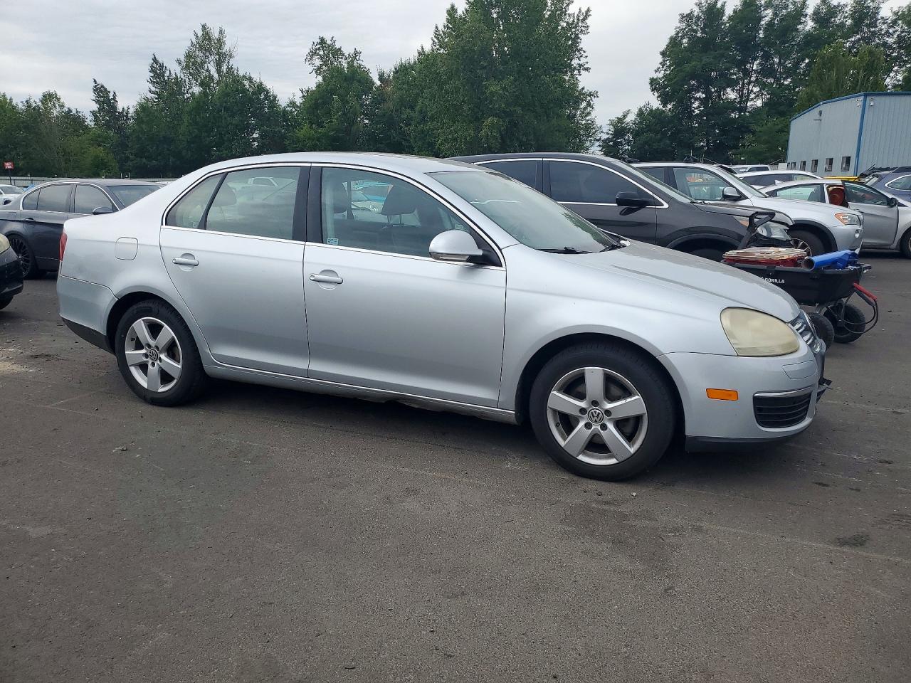 2009 Volkswagen Jetta Se Silver vin: 3VWRZ71K59M137609