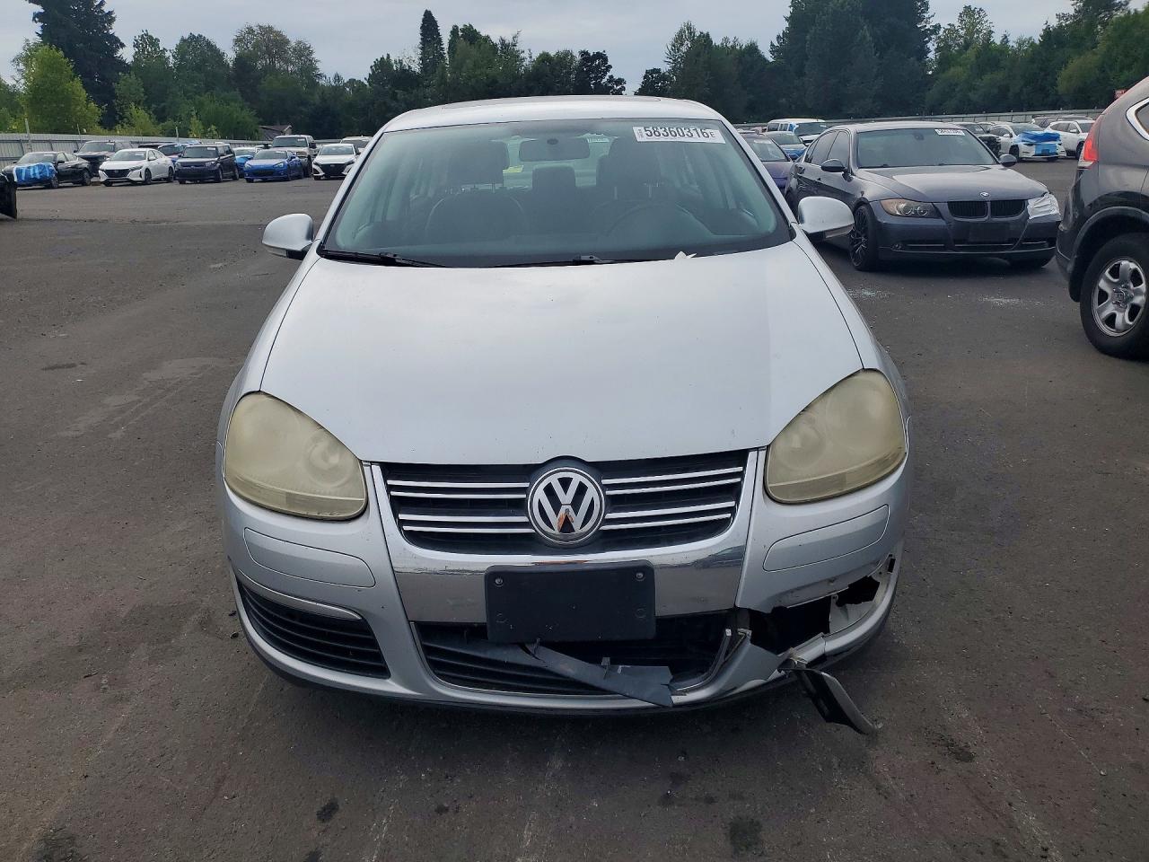 2009 Volkswagen Jetta Se Silver vin: 3VWRZ71K59M137609