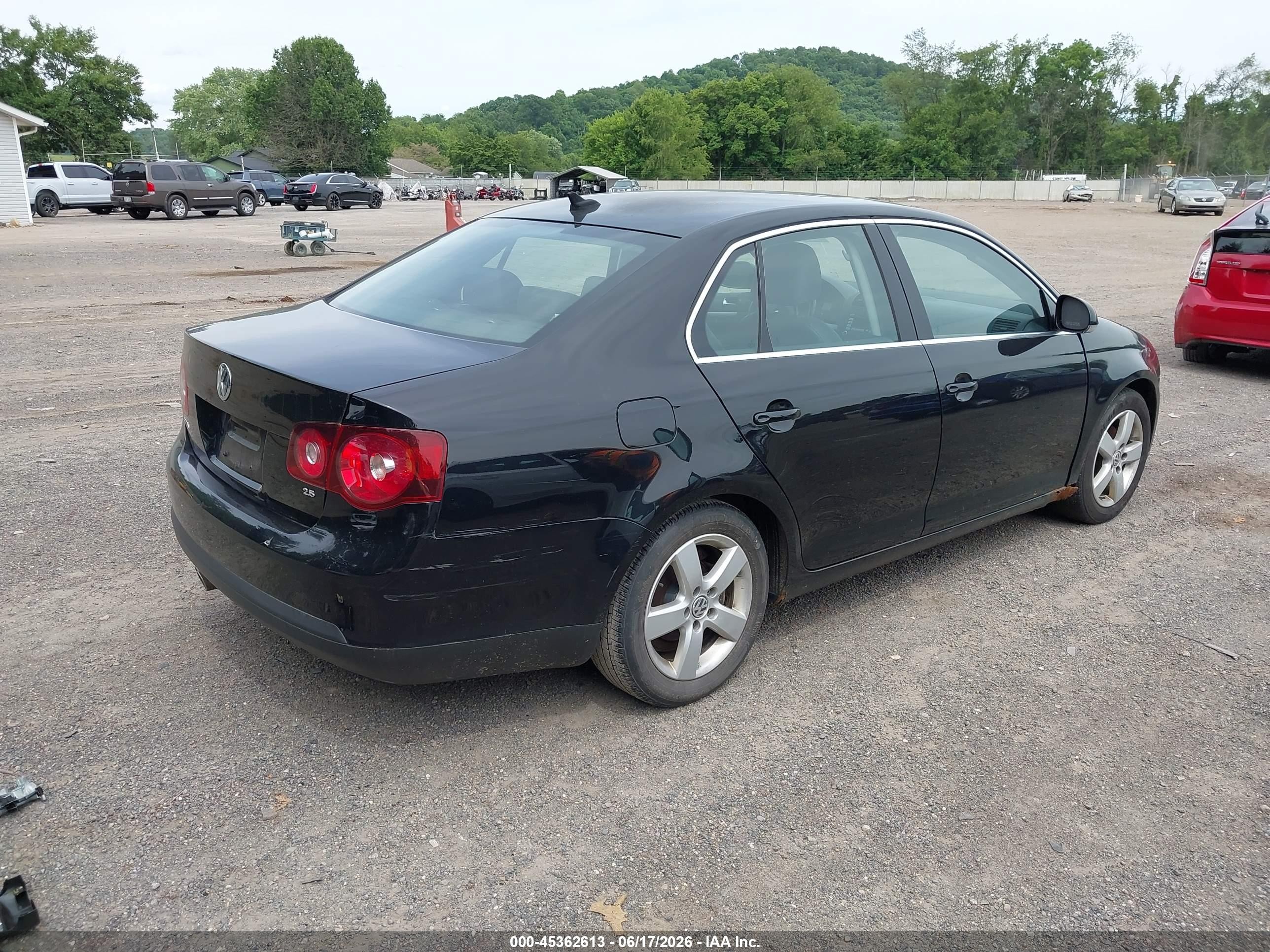 2009 Volkswagen Jetta Se Черный vin: 3VWRZ71K59M148240