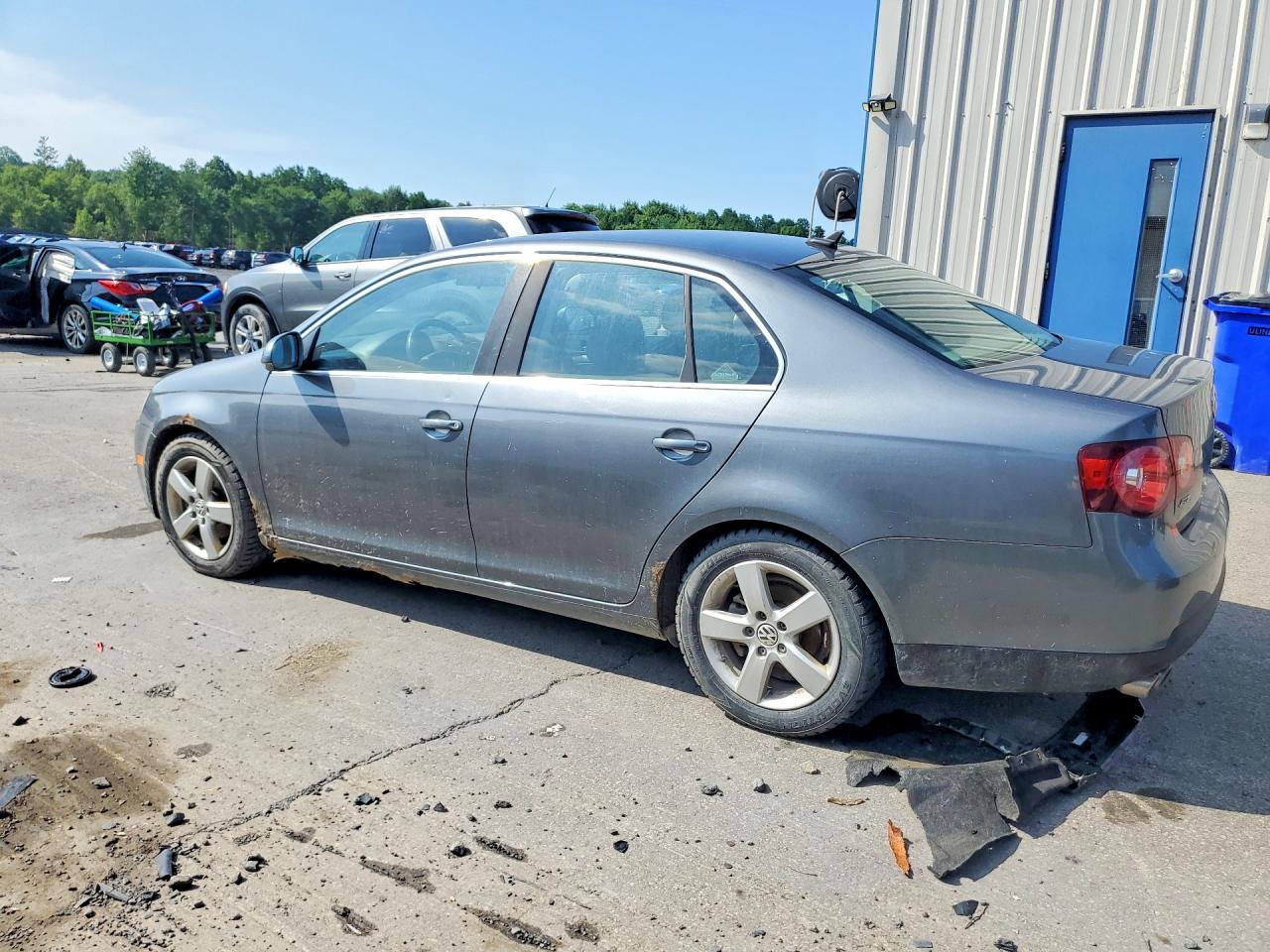 2008 Volkswagen Jetta Se/sel Серый vin: 3VWRZ71K68M196084