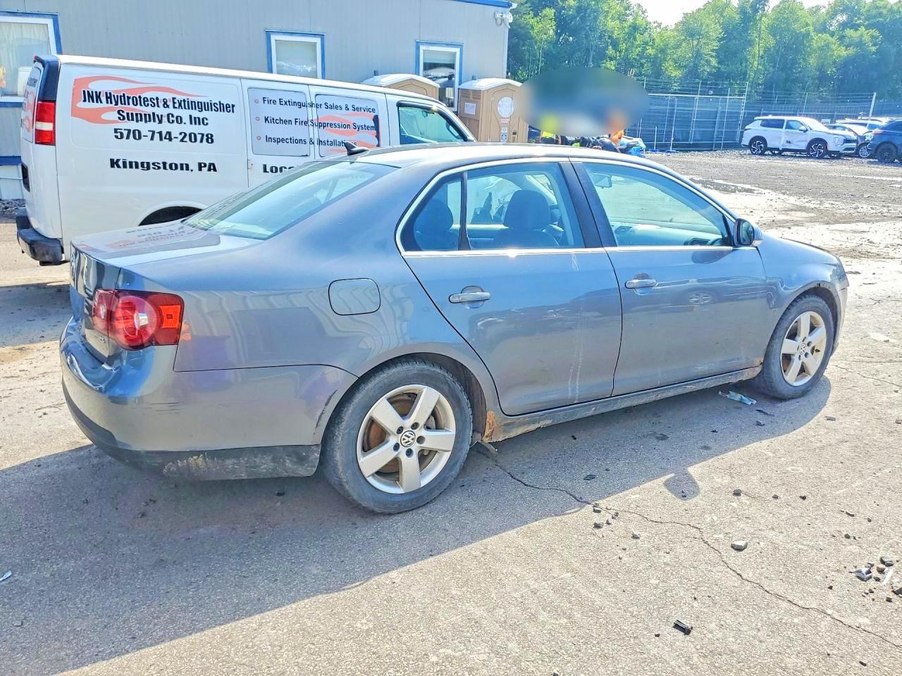 2008 Volkswagen Jetta Se/sel Серый vin: 3VWRZ71K68M196084