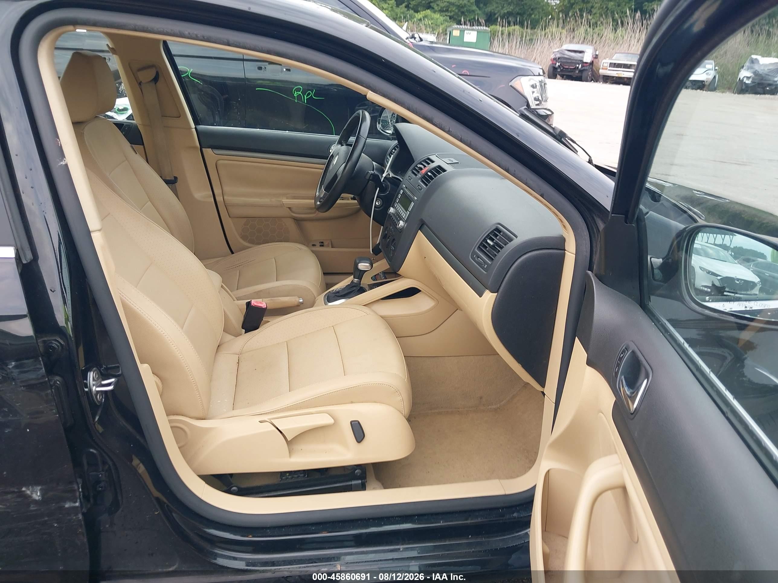 2009 Volkswagen Jetta Se/sel Black vin: 3VWRZ71K69M058675
