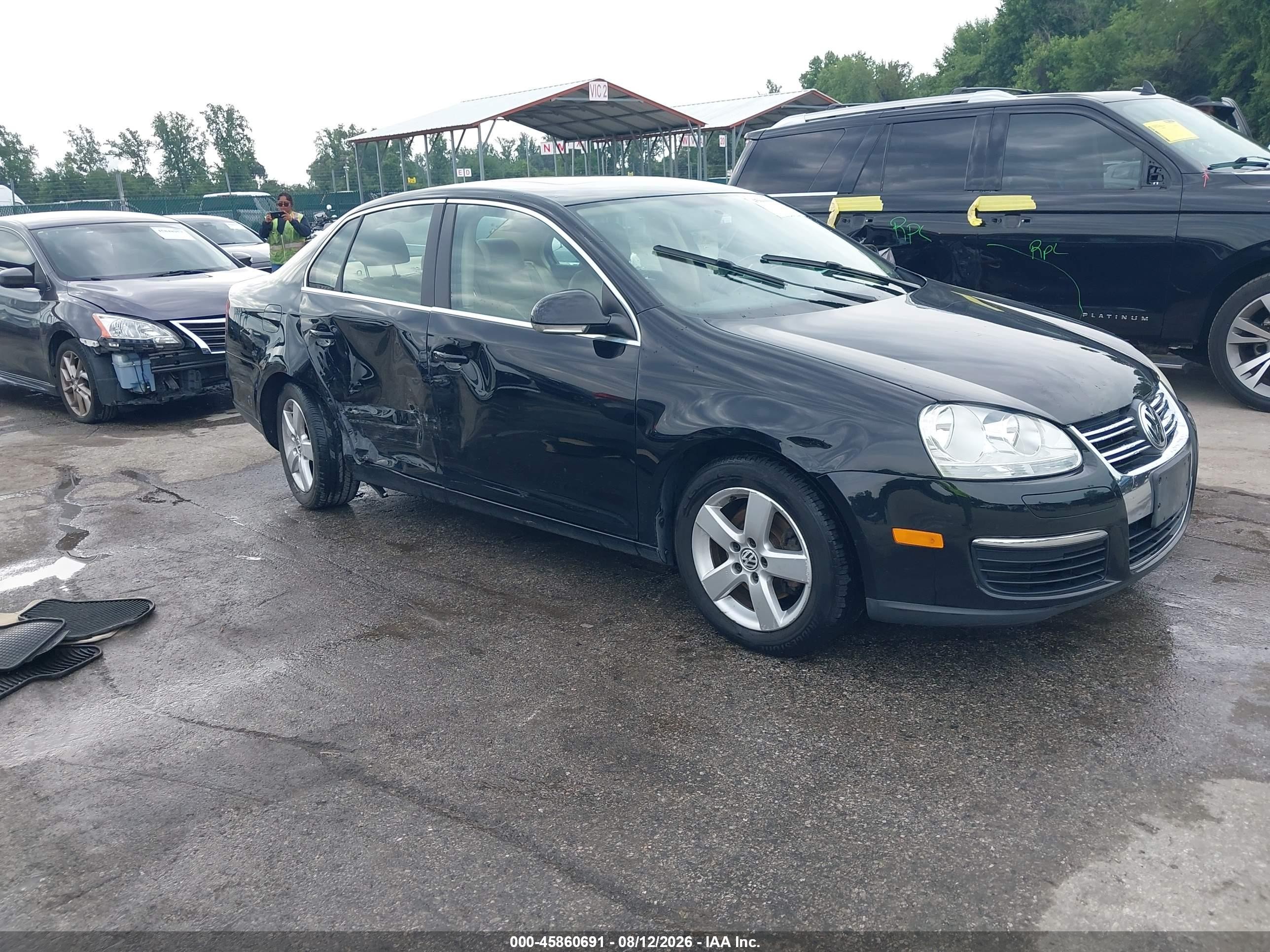 2009 Volkswagen Jetta Se/sel Black vin: 3VWRZ71K69M058675