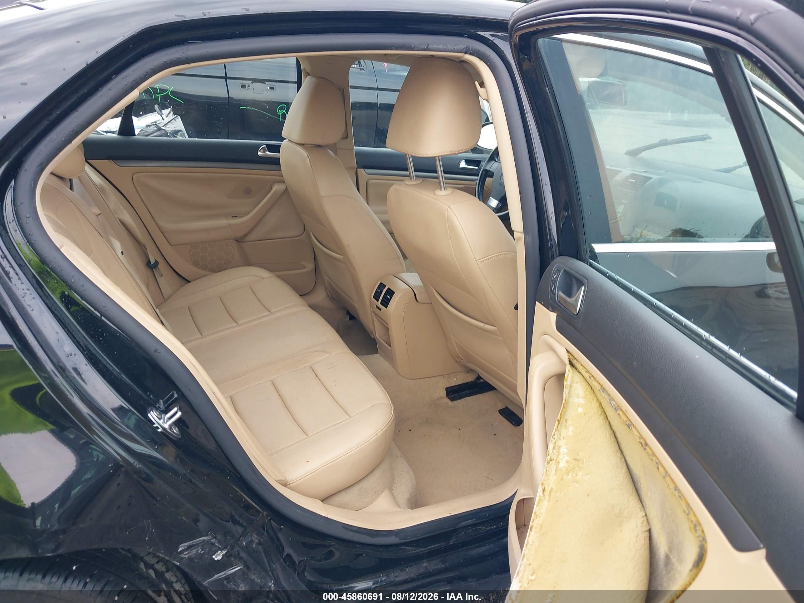 2009 Volkswagen Jetta Se/sel Black vin: 3VWRZ71K69M058675