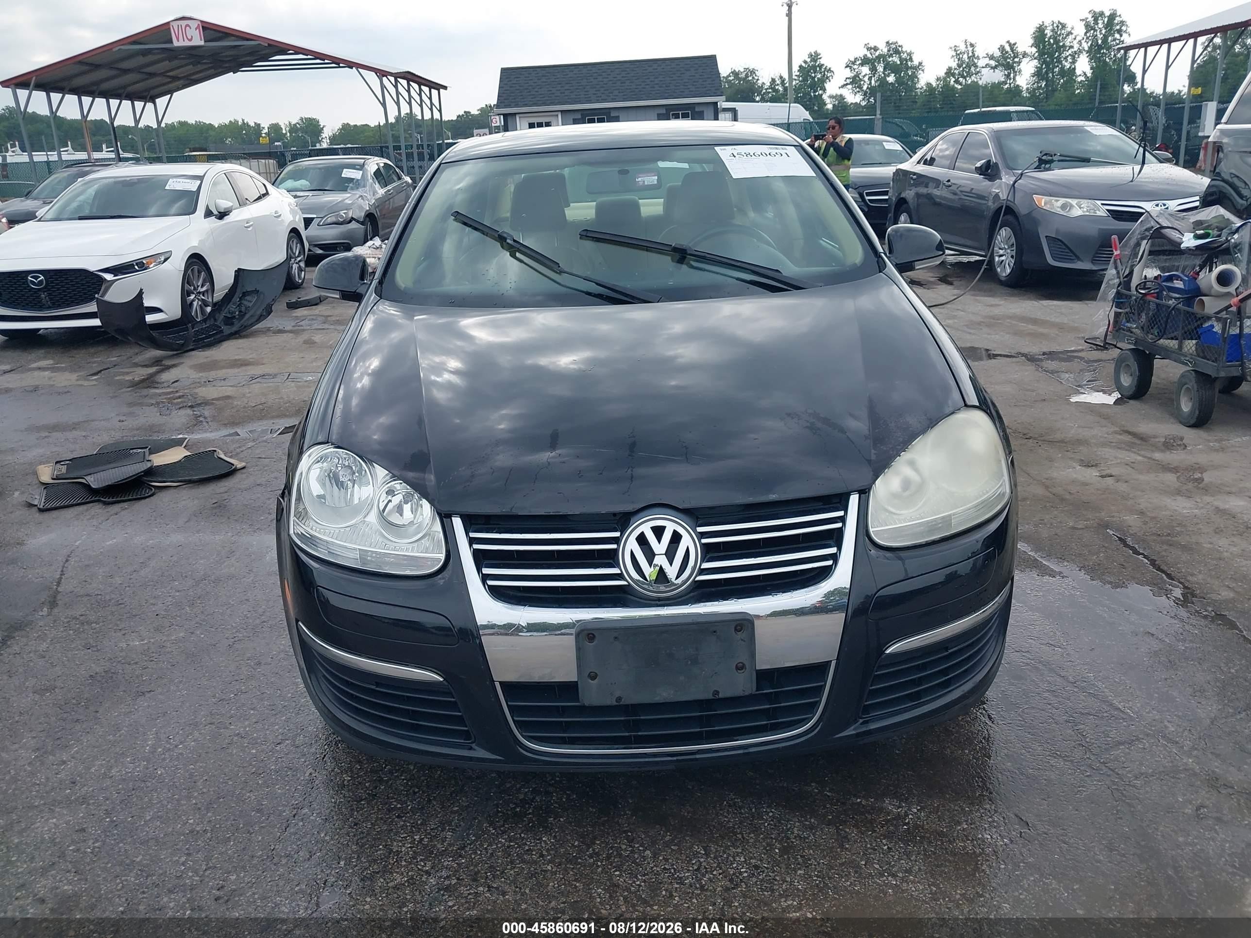 2009 Volkswagen Jetta Se/sel Black vin: 3VWRZ71K69M058675
