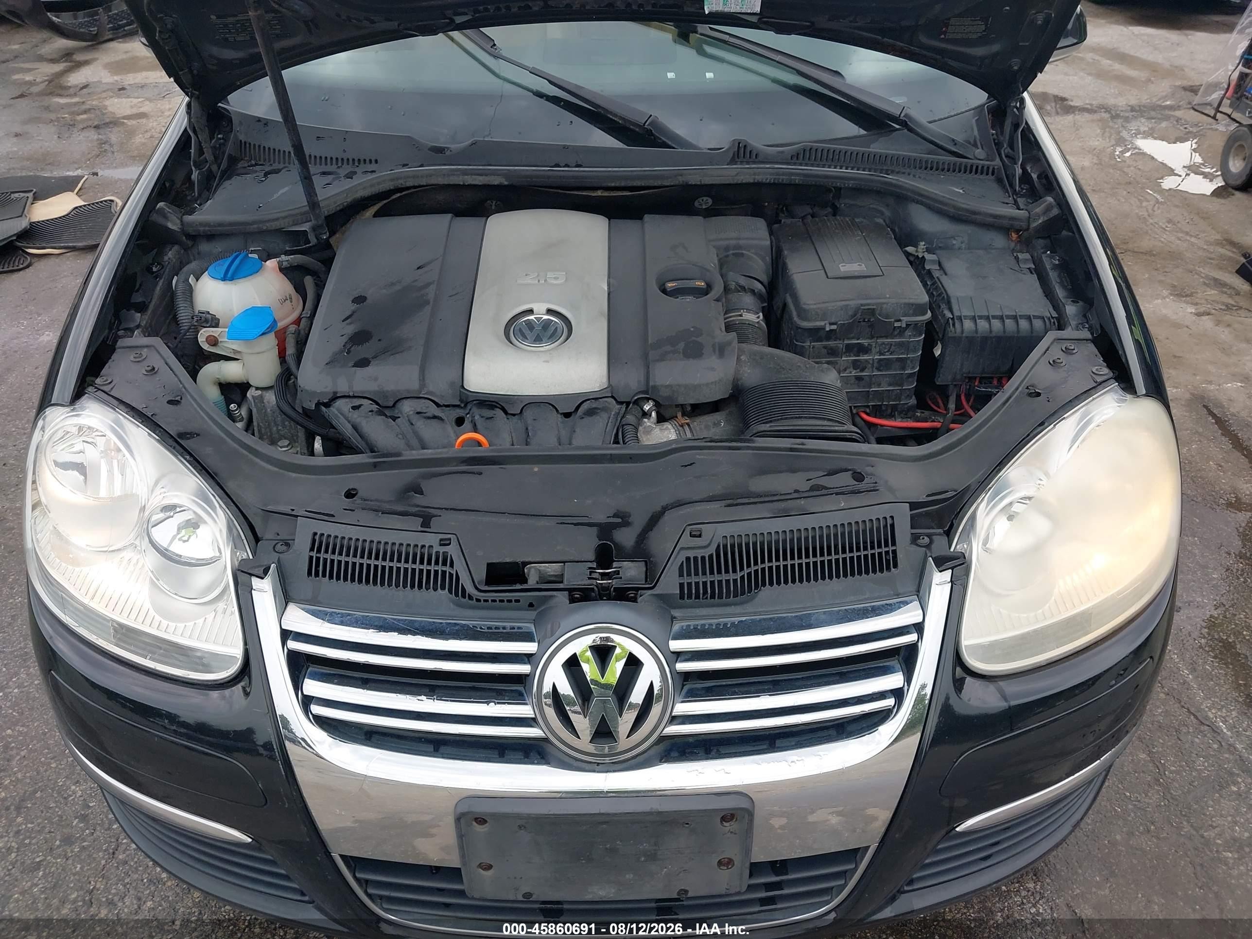 2009 Volkswagen Jetta Se/sel Black vin: 3VWRZ71K69M058675