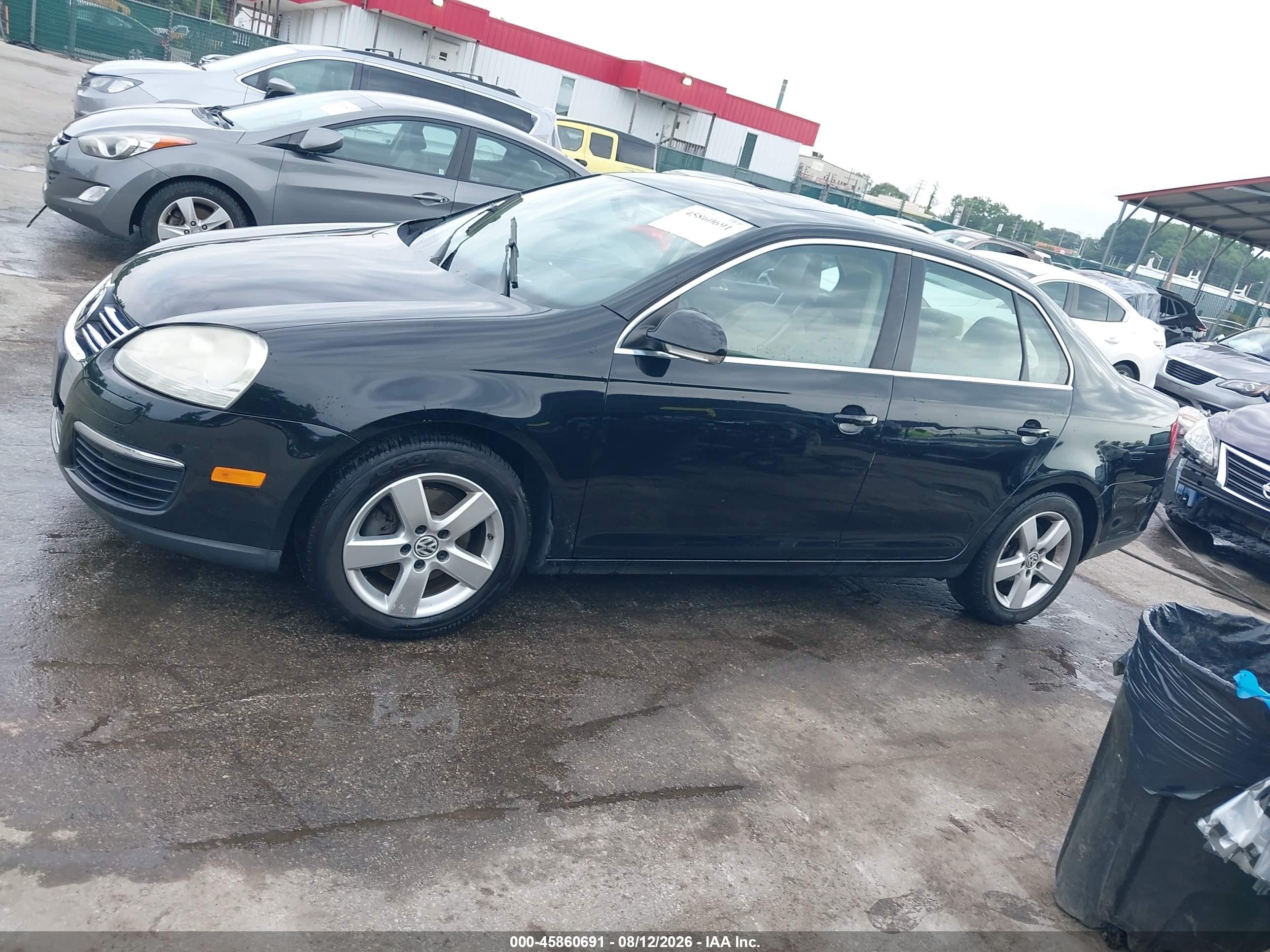 2009 Volkswagen Jetta Se/sel Black vin: 3VWRZ71K69M058675