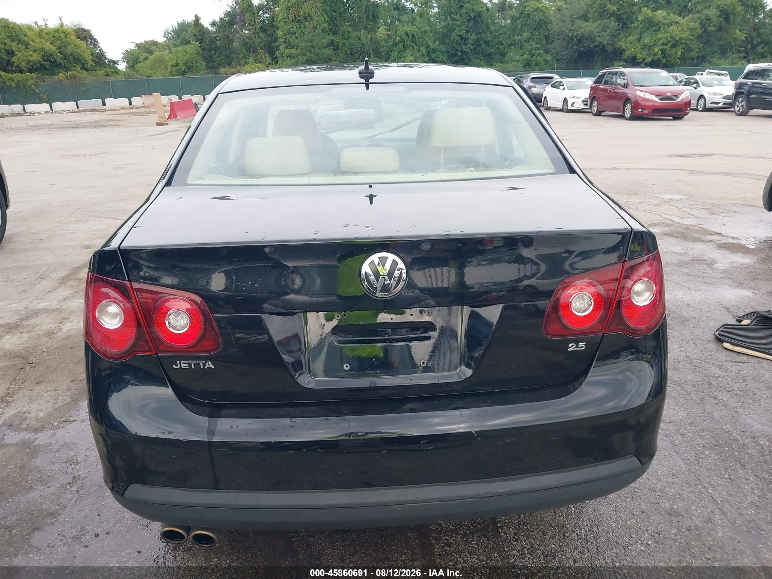 2009 Volkswagen Jetta Se/sel Black vin: 3VWRZ71K69M058675