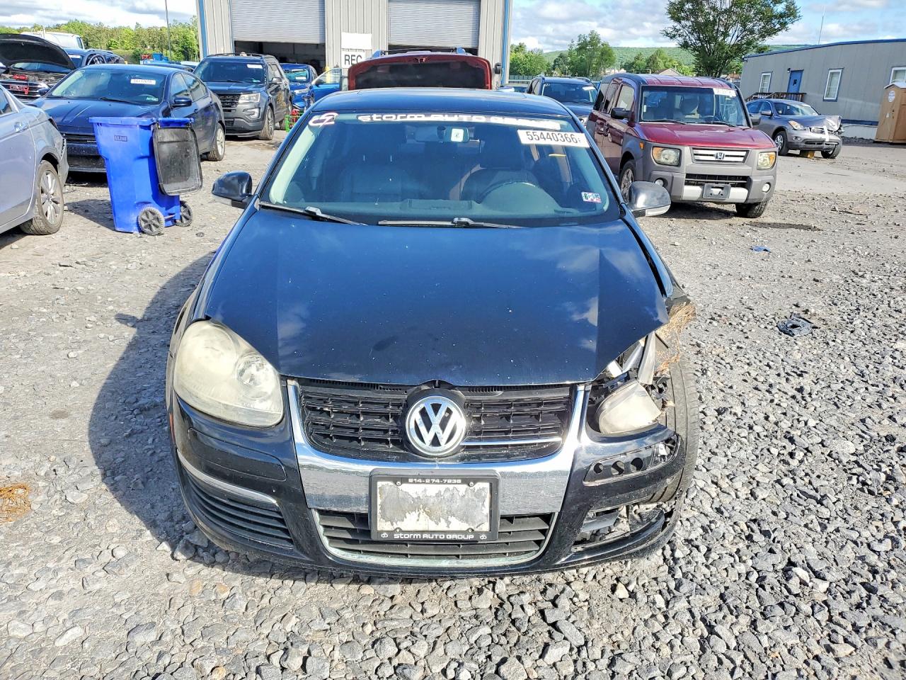 2009 Volkswagen Jetta Se Black vin: 3VWRZ71K69M092275