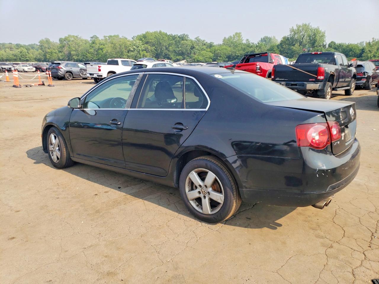 2009 Volkswagen Jetta Se Черный vin: 3VWRZ71K69M150160