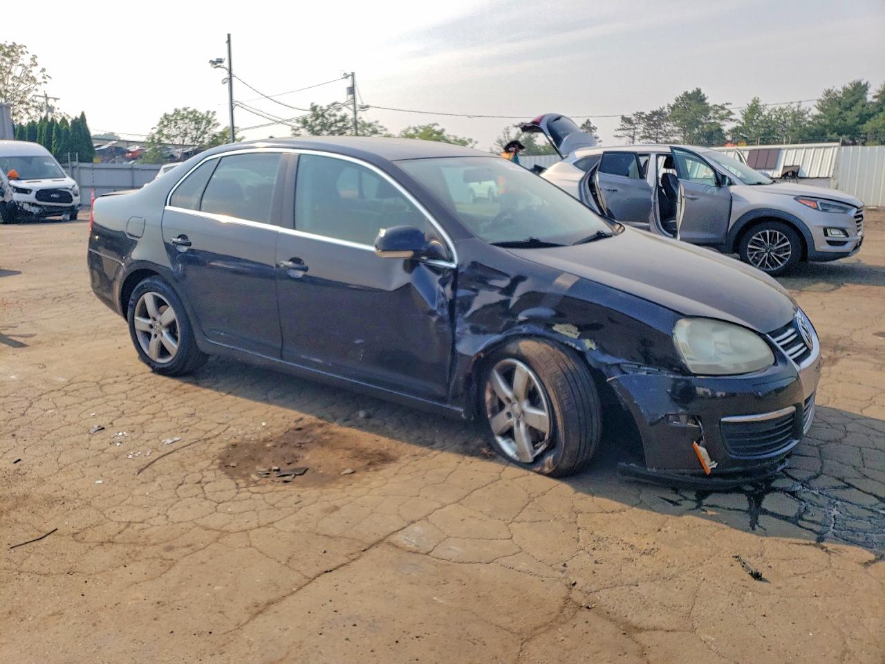 2009 Volkswagen Jetta Se Черный vin: 3VWRZ71K69M150160
