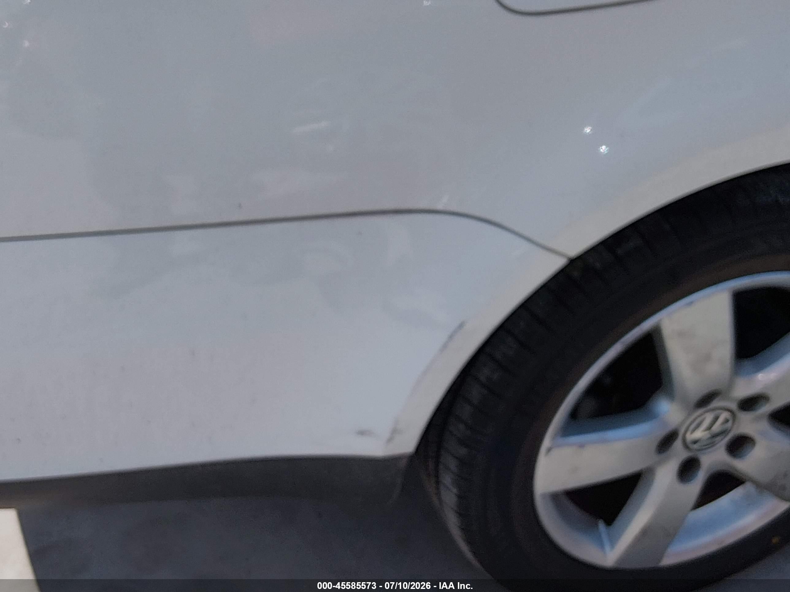 2008 Volkswagen Jetta Se/sel White vin: 3VWRZ71K78M032245