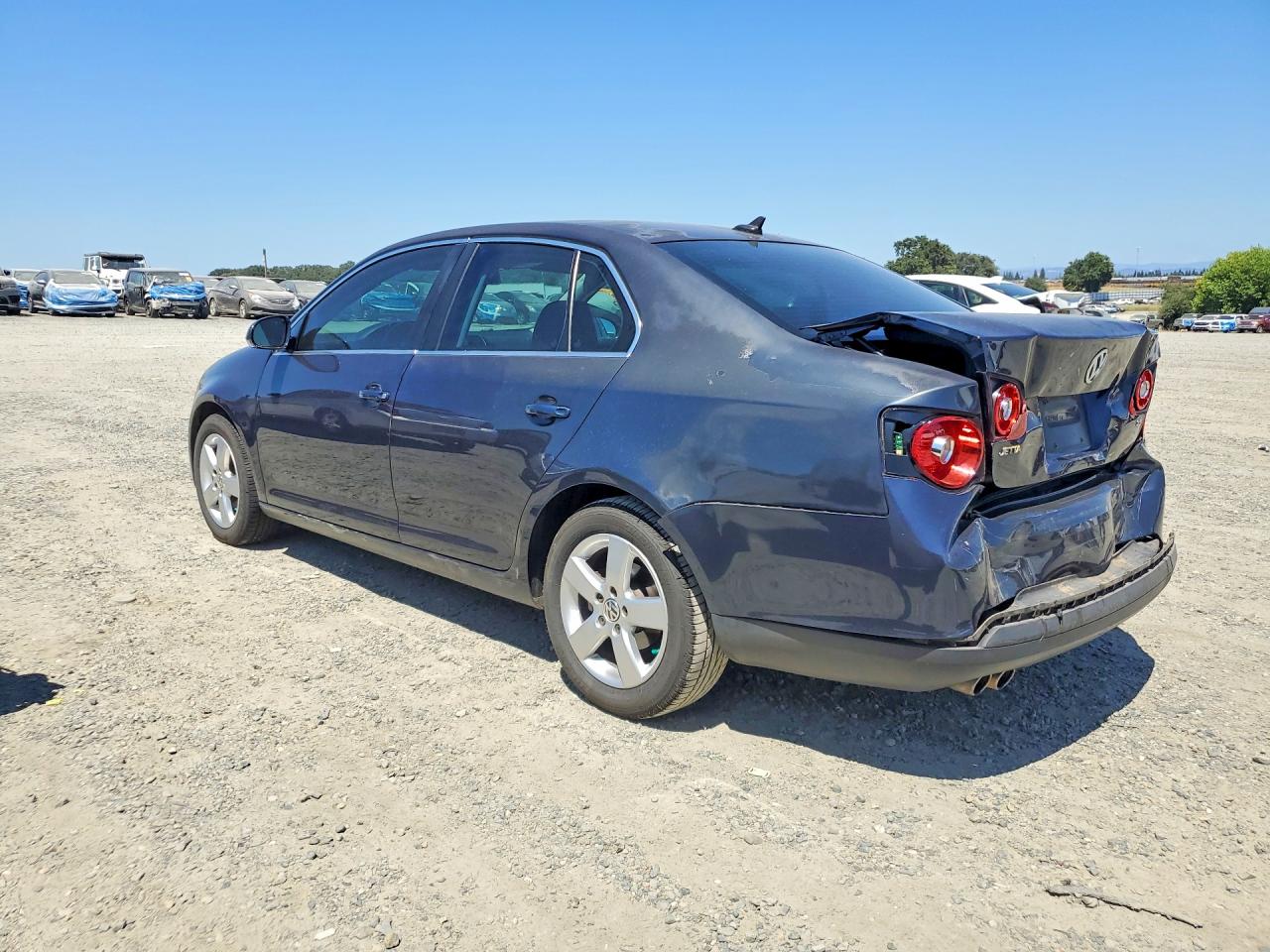 2009 Volkswagen Jetta Se Синий vin: 3VWRZ71K89M067846