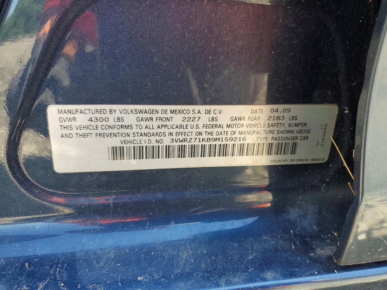 2009 Volkswagen Jetta Se Charcoal vin: 3VWRZ71K89M159216
