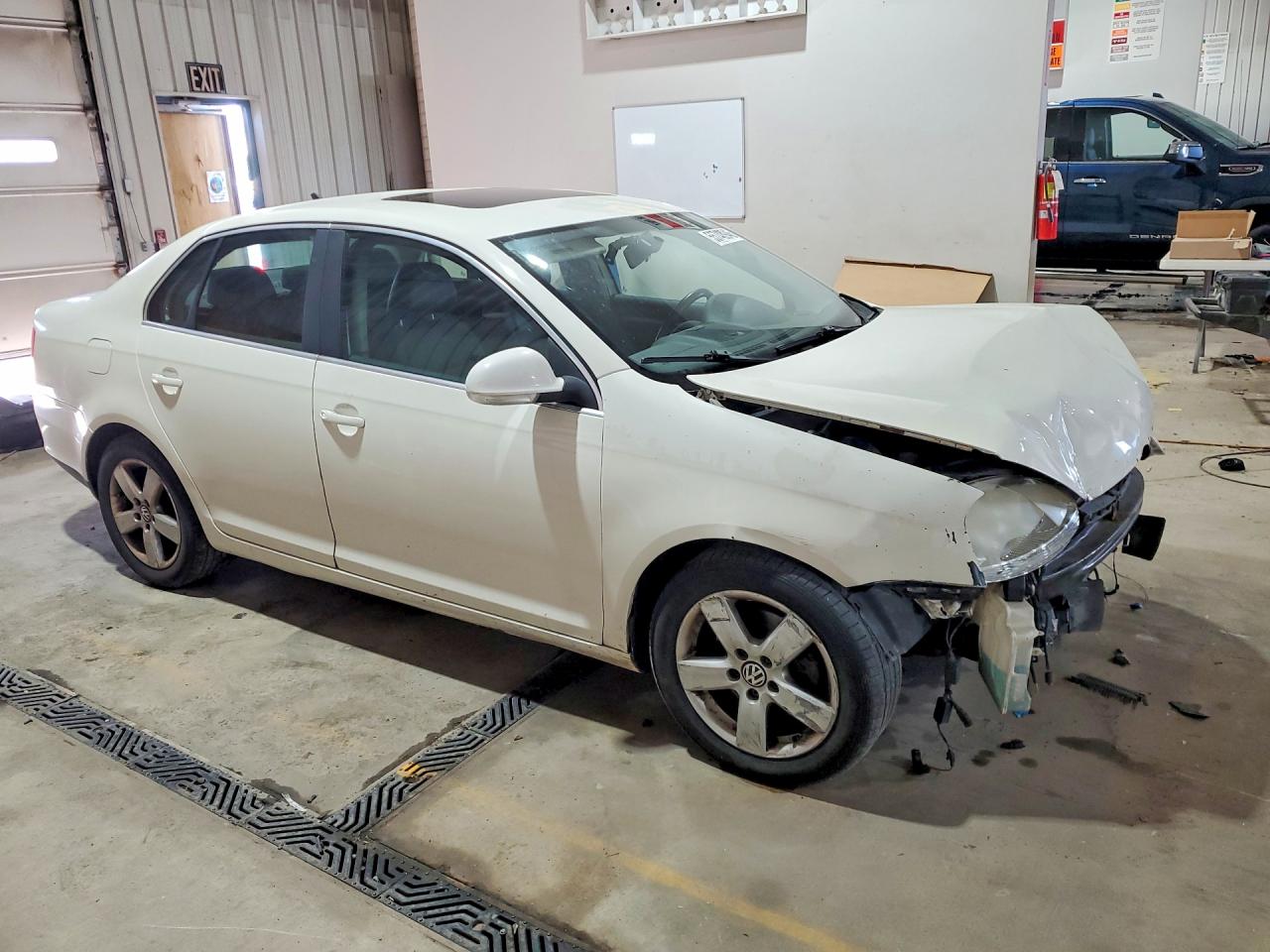 2008 Volkswagen Jetta Se White vin: 3VWRZ71K98M097176