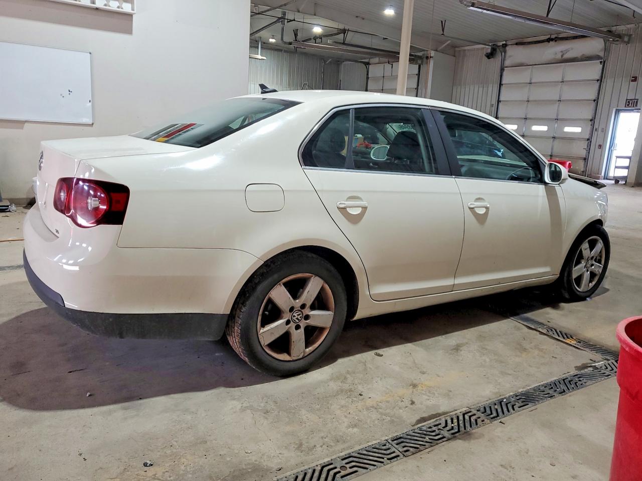 2008 Volkswagen Jetta Se White vin: 3VWRZ71K98M097176