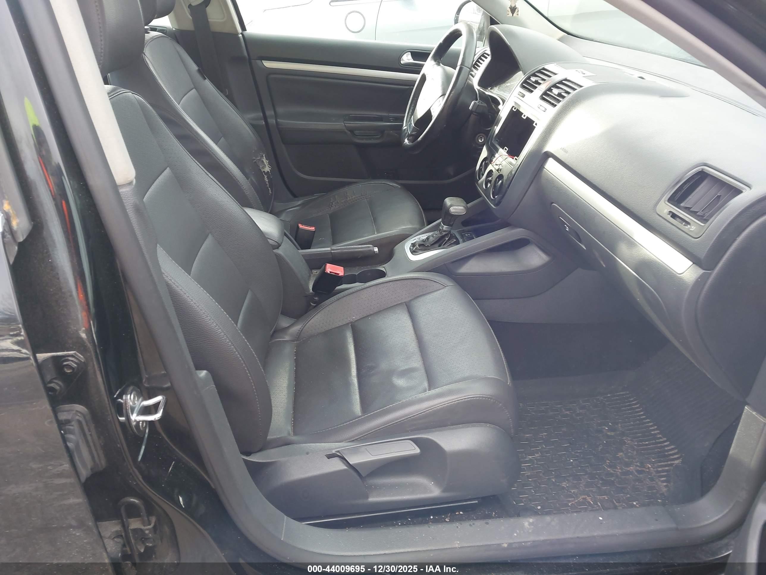 2009 Volkswagen Jetta Se/sel Black vin: 3VWRZ71K99M019997