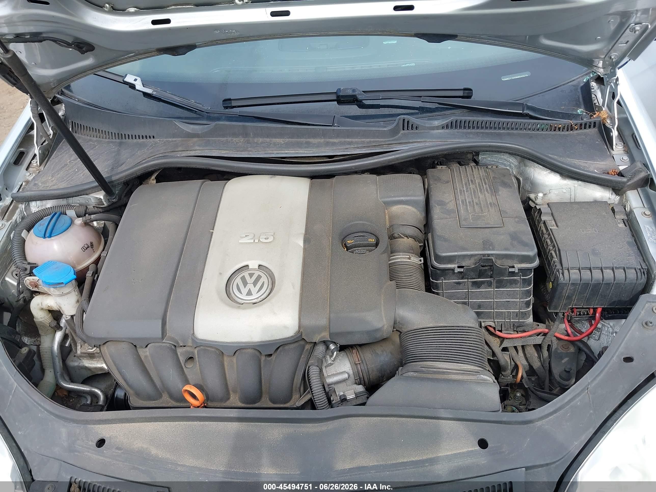 2009 Volkswagen Jetta Se/sel Silver vin: 3VWRZ71K99M042079