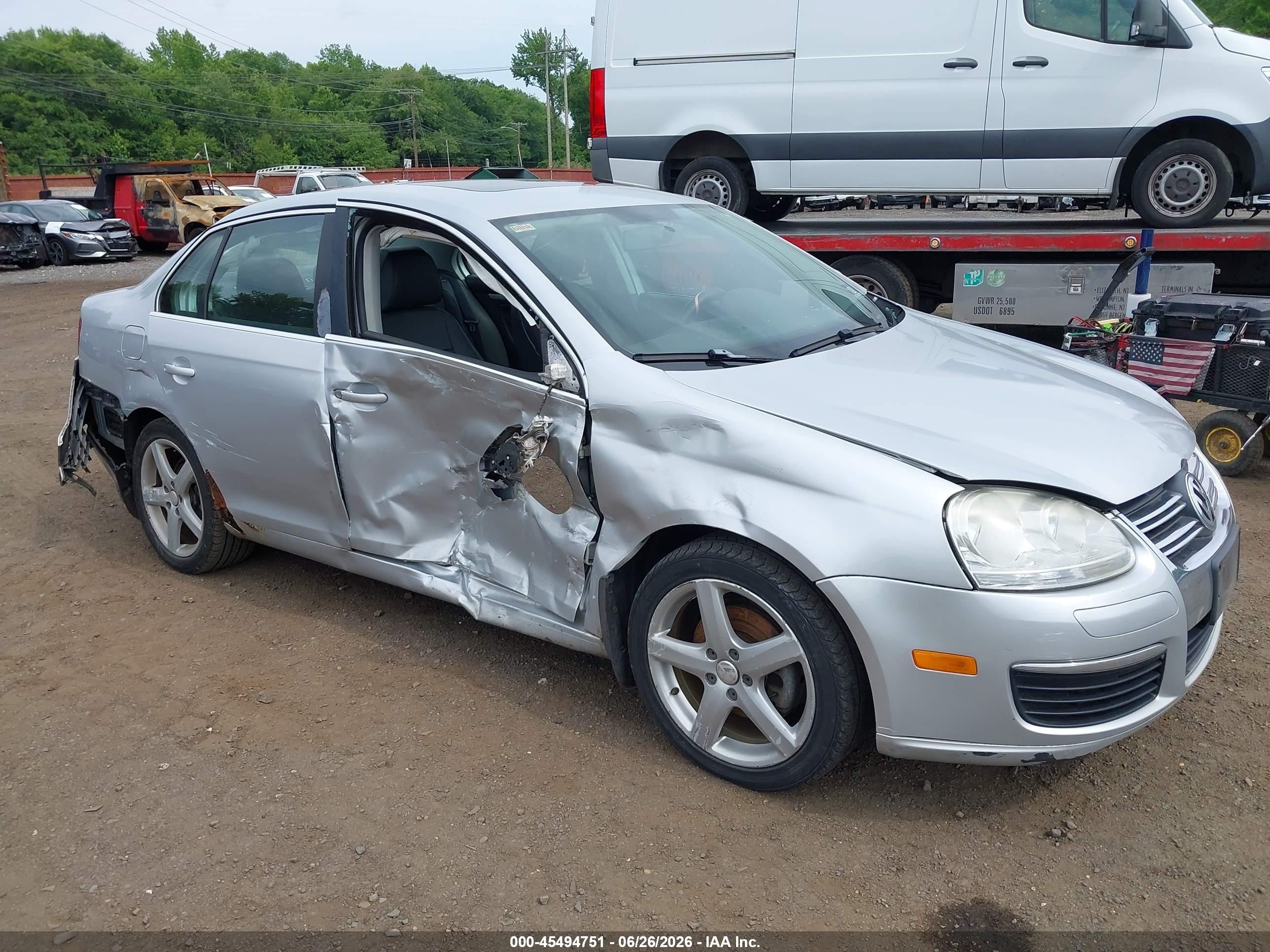2009 Volkswagen Jetta Se/sel Silver vin: 3VWRZ71K99M042079