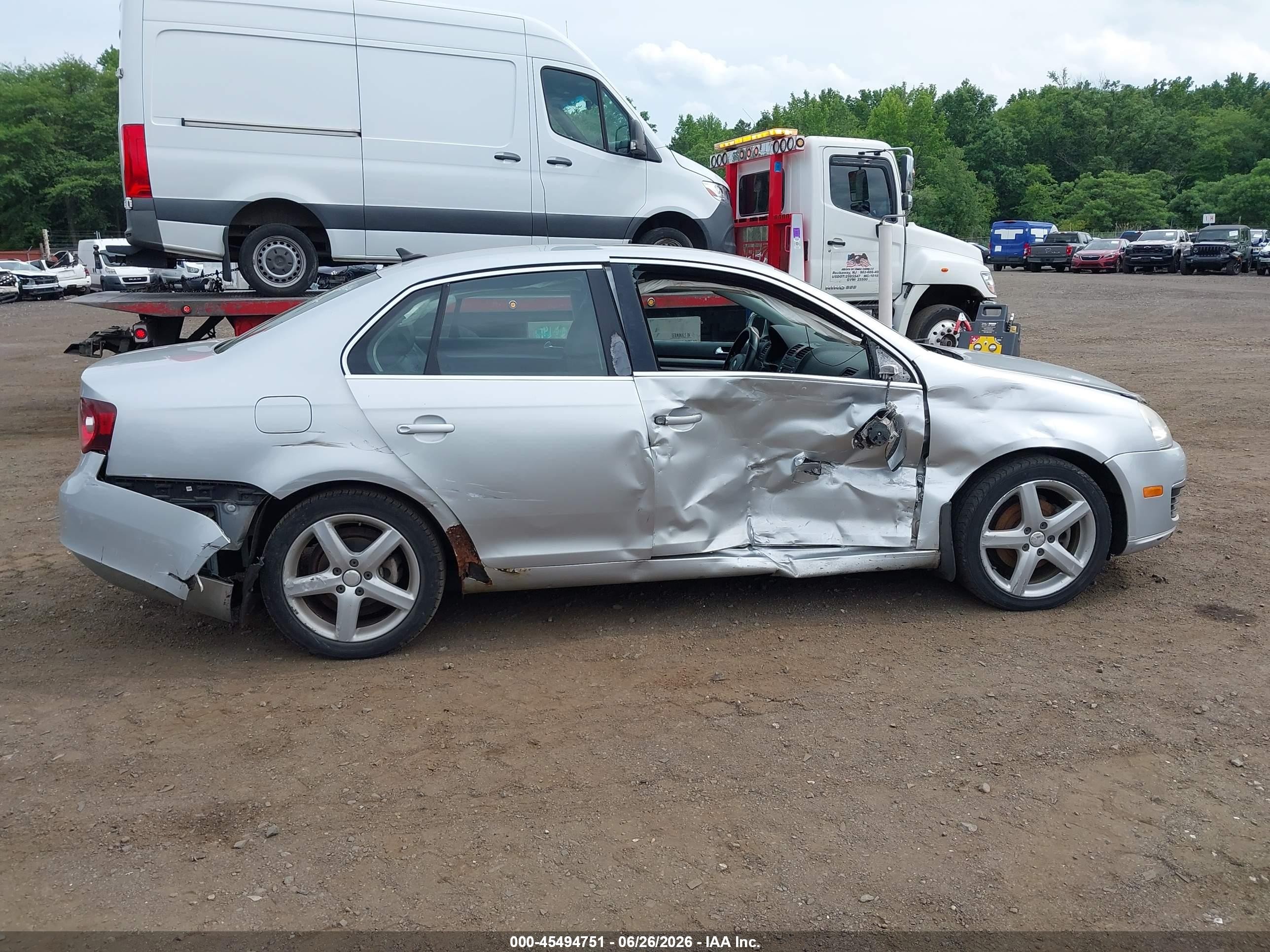 2009 Volkswagen Jetta Se/sel Silver vin: 3VWRZ71K99M042079